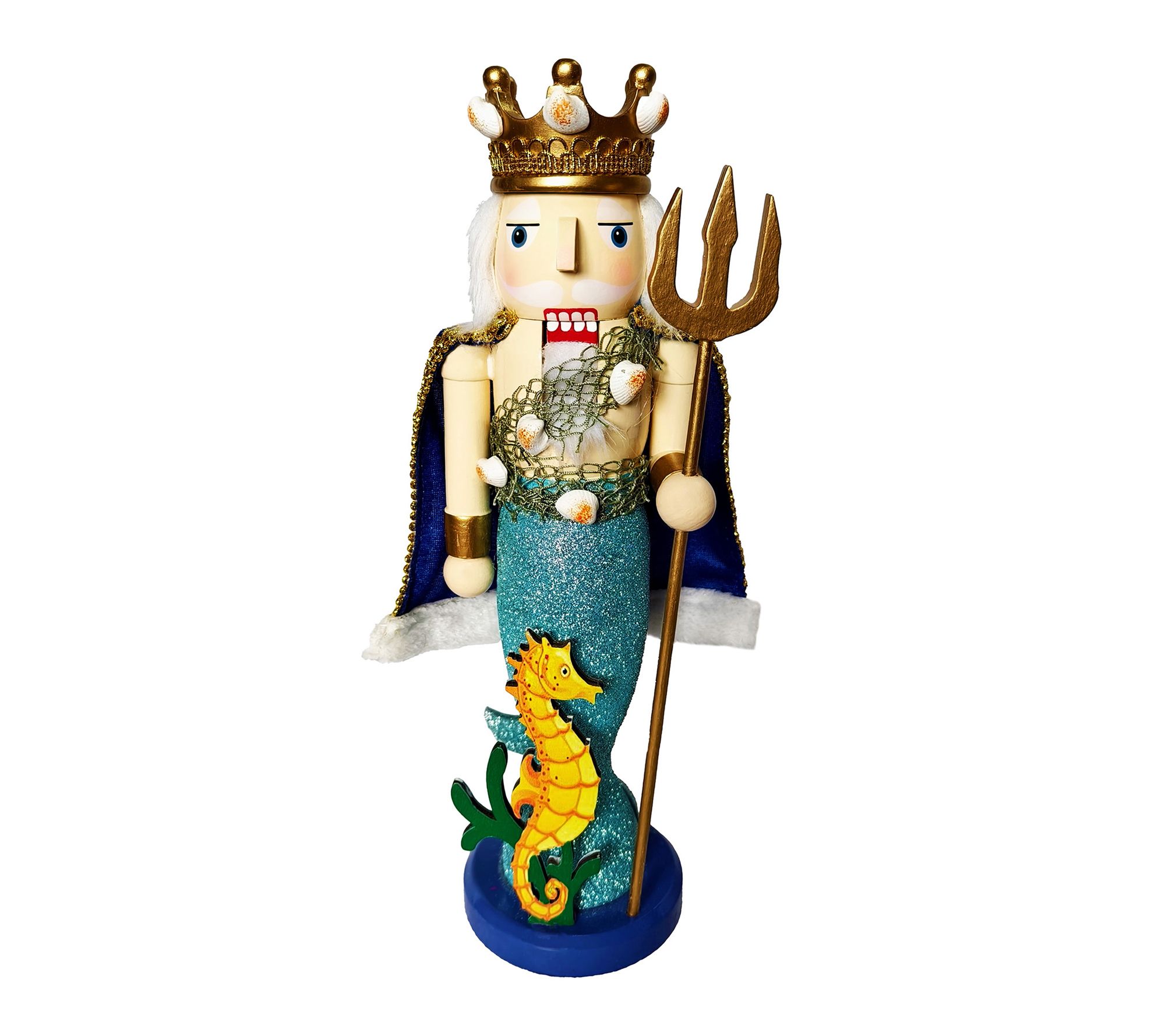 Santa's Workshop 14" King Neptune Nutcracker