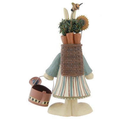 Williraye Girl Bunny with Backpack Figurine - QVC.com