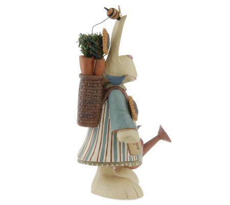 Williraye Girl Bunny with Backpack Figurine - QVC.com