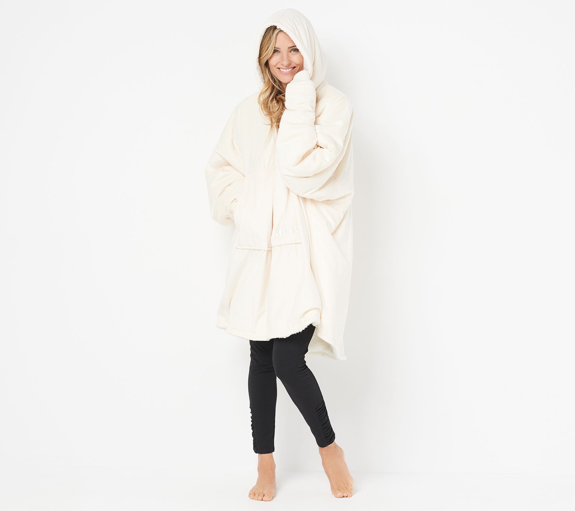 qvc hoodie blanket