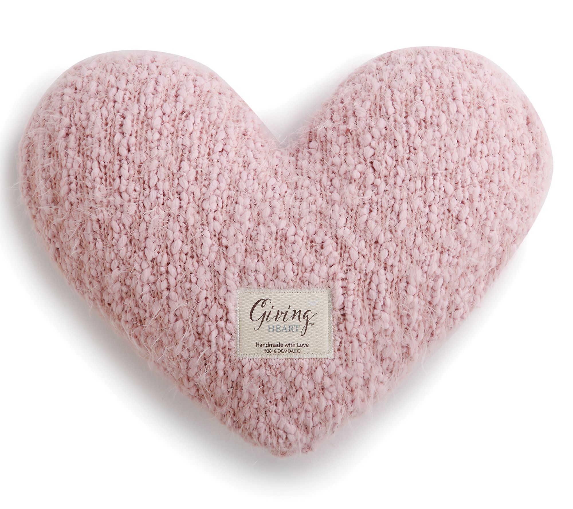 DEMDACO The Giving Heart Huggable Weighted Pillow