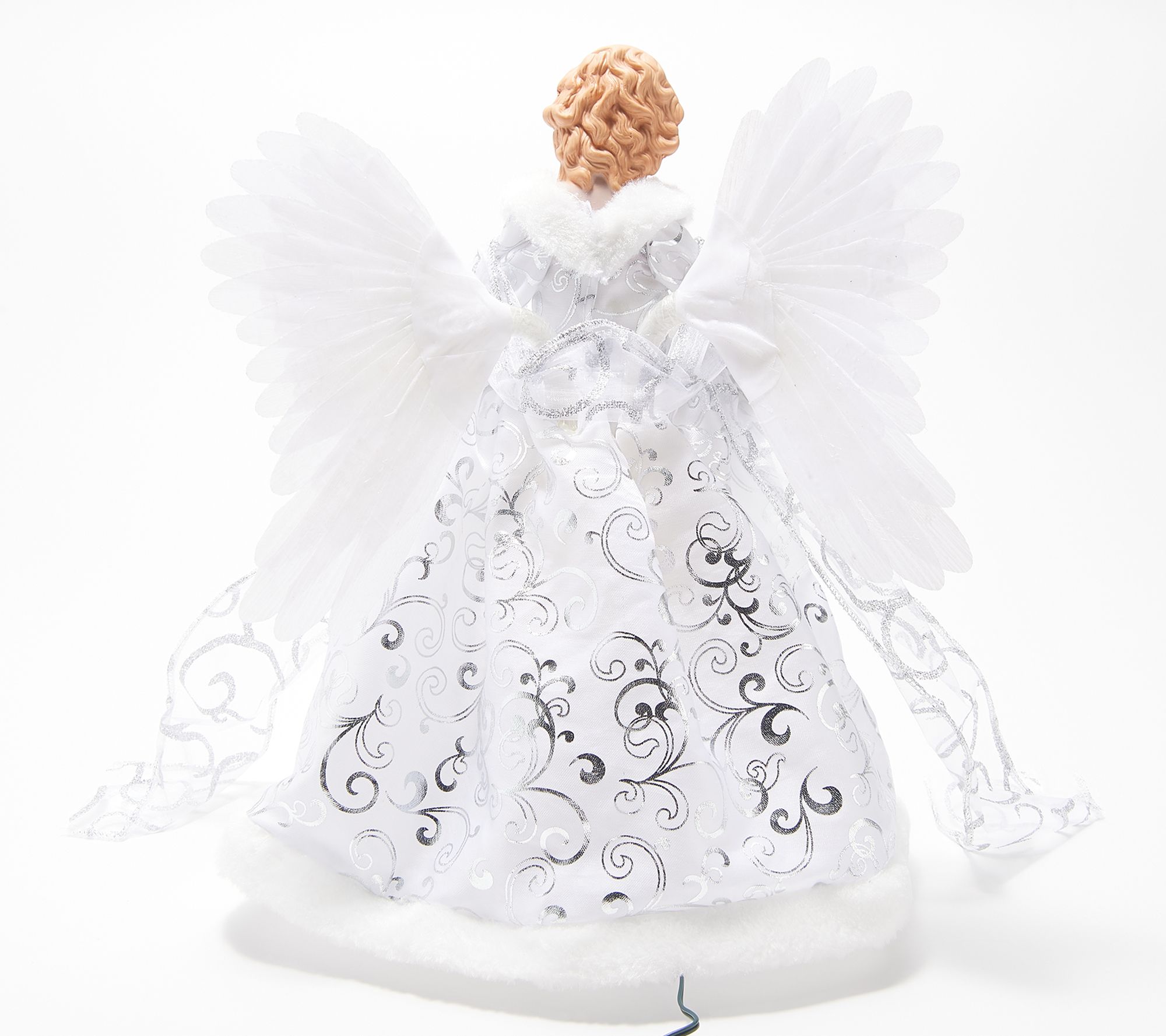 "As Is" Mr. Christmas Animated Table Top Angel or Tree Topper - QVC.com