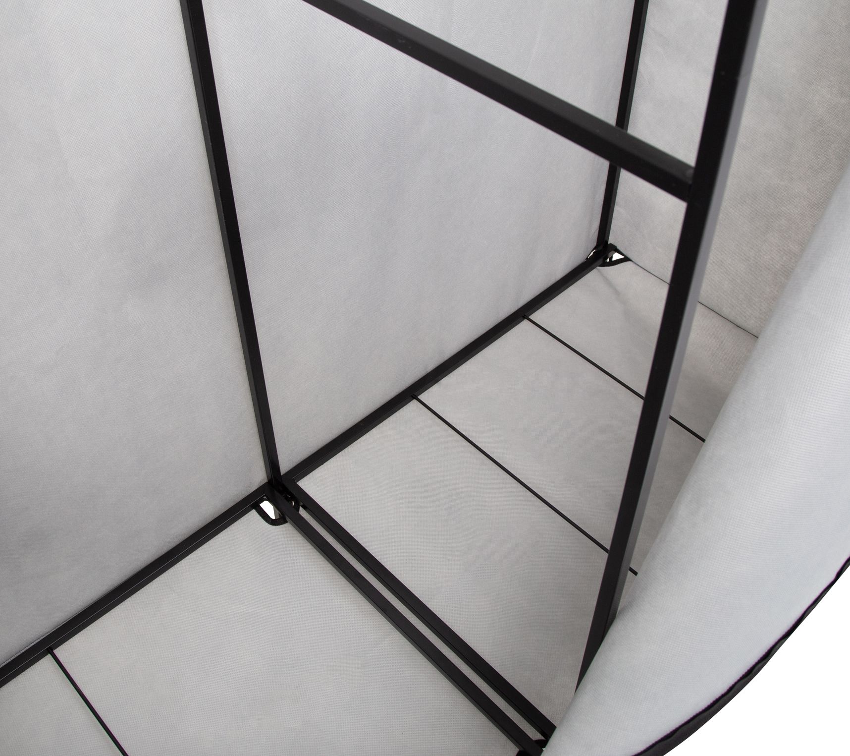 HoneyCanDo 60" Wide Double Door Portable Ward robe w/Cover