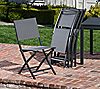 Hanover Naples 7-Pc Dining Set with Six FoldingChairs, 6 of 7