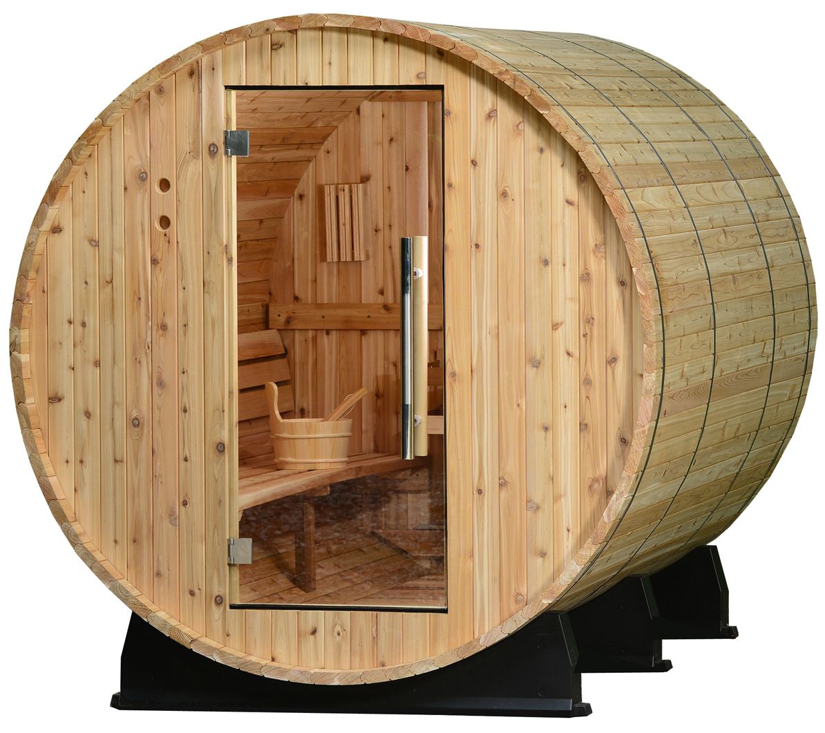 Almost Heaven Princeton Spruce 6 Person Steam Sauna Qvc Com