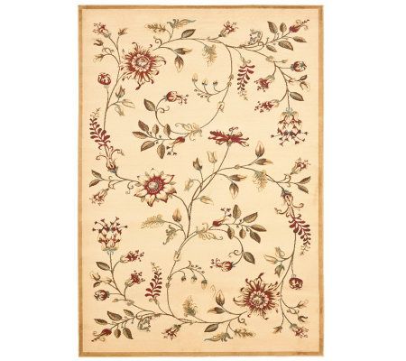 Lyndhurst Floral Swirl Power Loomed 3'3" x 5'3"Rug