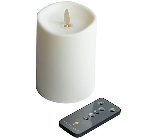 Luminara 5" Flameless Outdoor Candle with Remote Control
