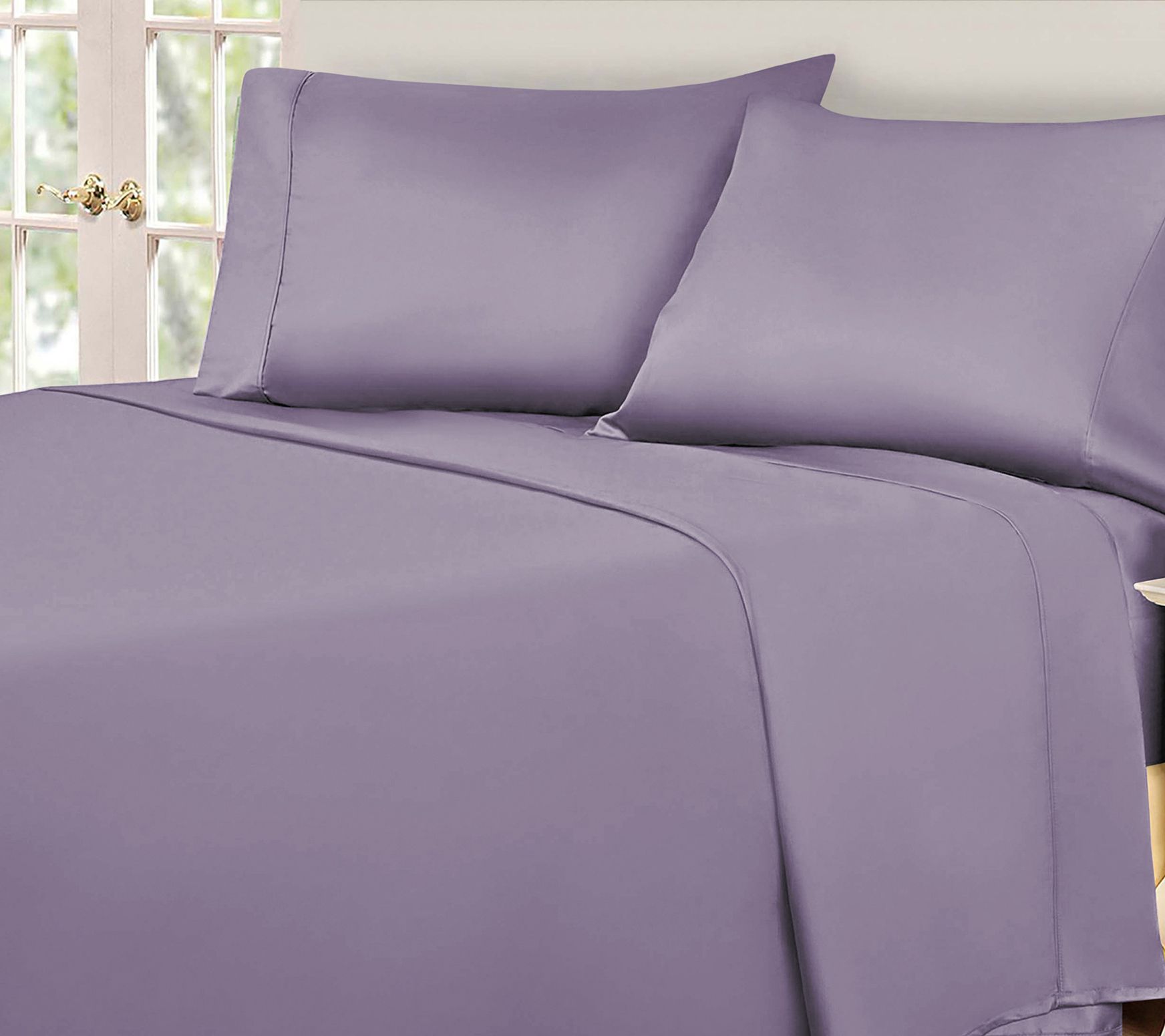 Superior 530- TC Solid Deep Pocket Egyptian Cotton Sheets