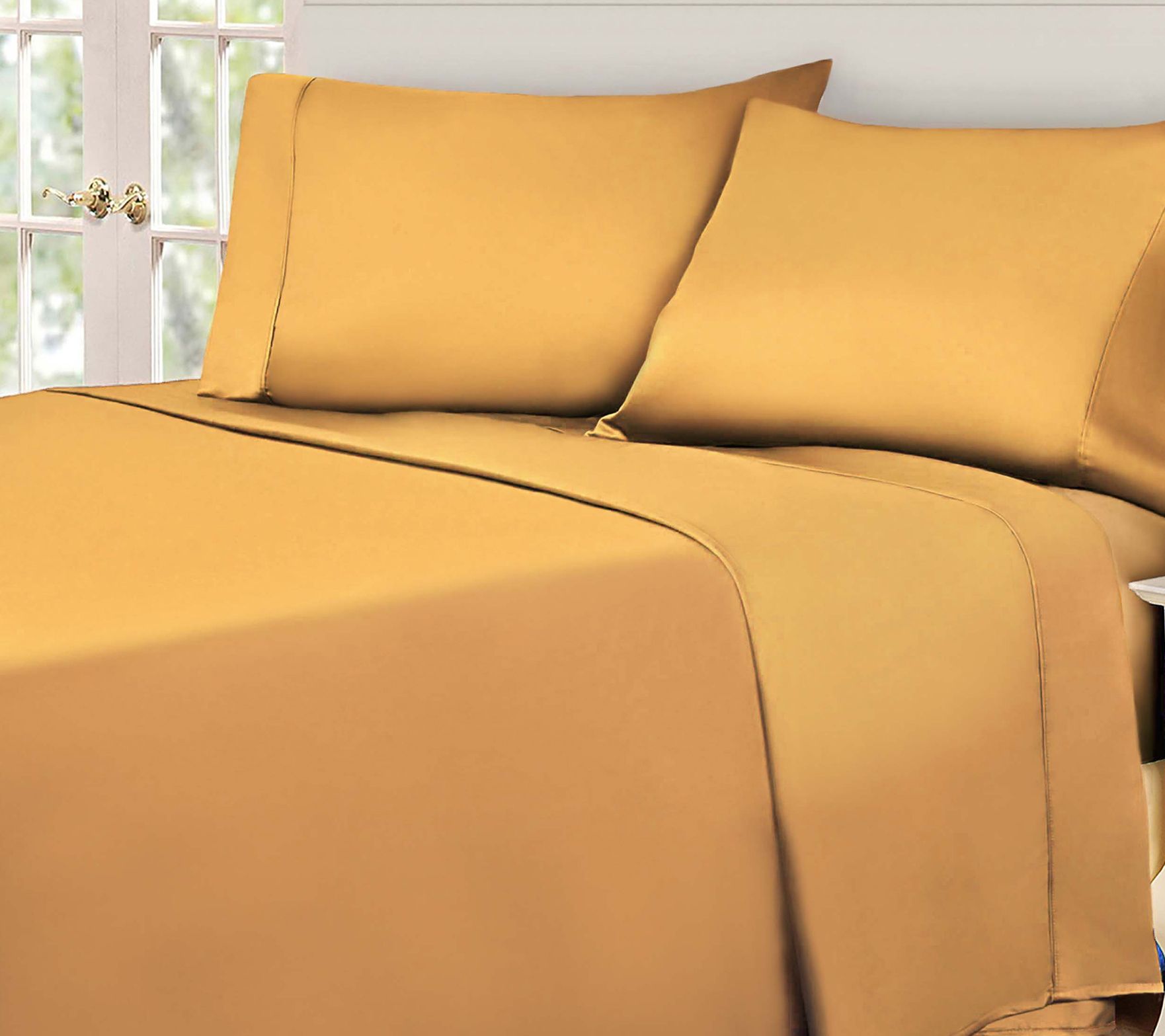 Superior 530- TC Solid Deep Pocket Egyptian Cotton Sheets