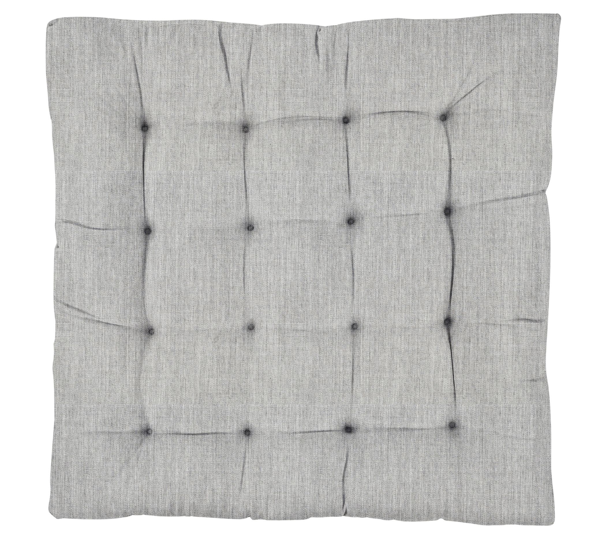 Sorra Home 40" Square Sunbrella Floor Pillow with Handle