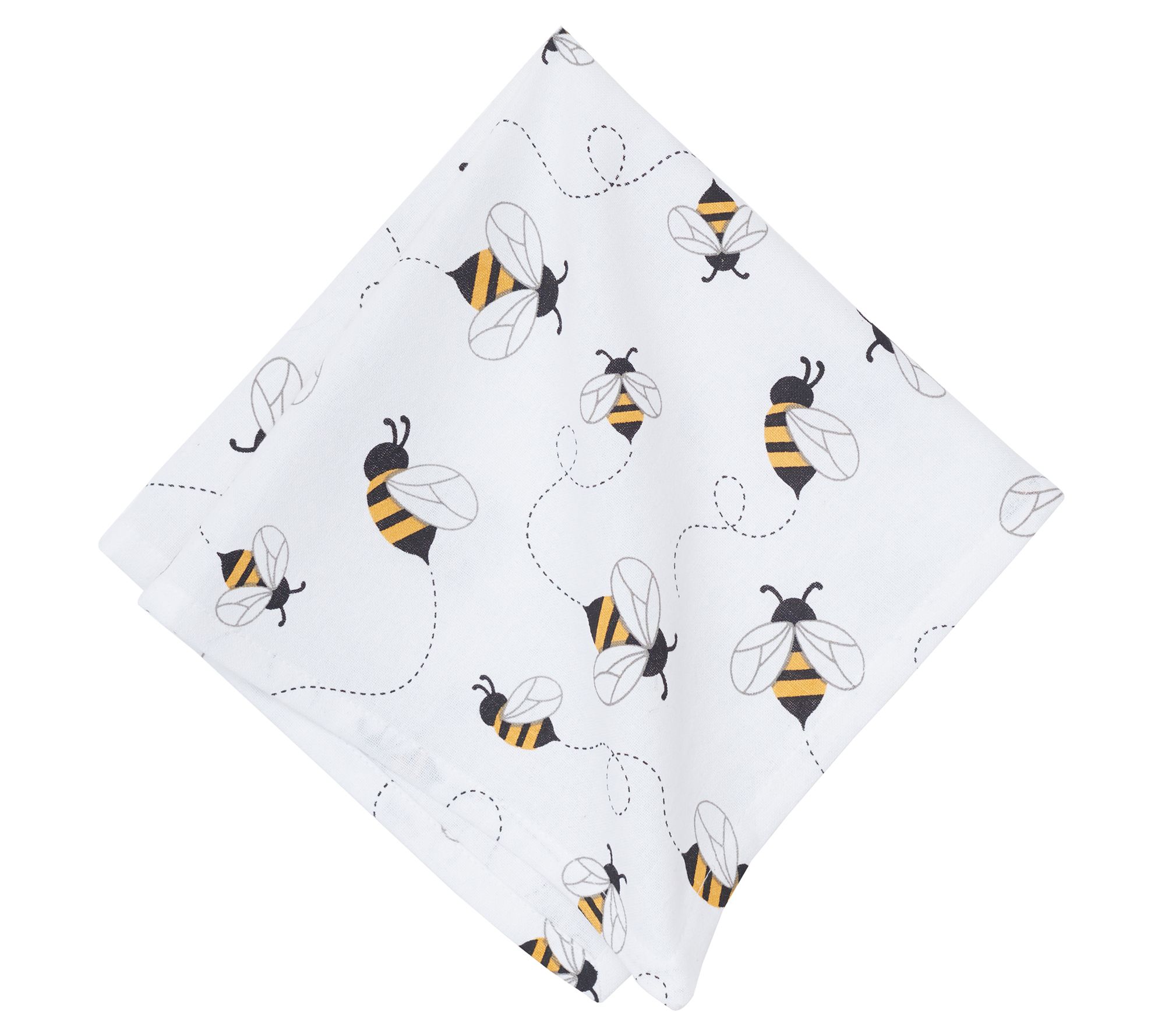 Honey Bee Napkin, Set of 6 by Valerie