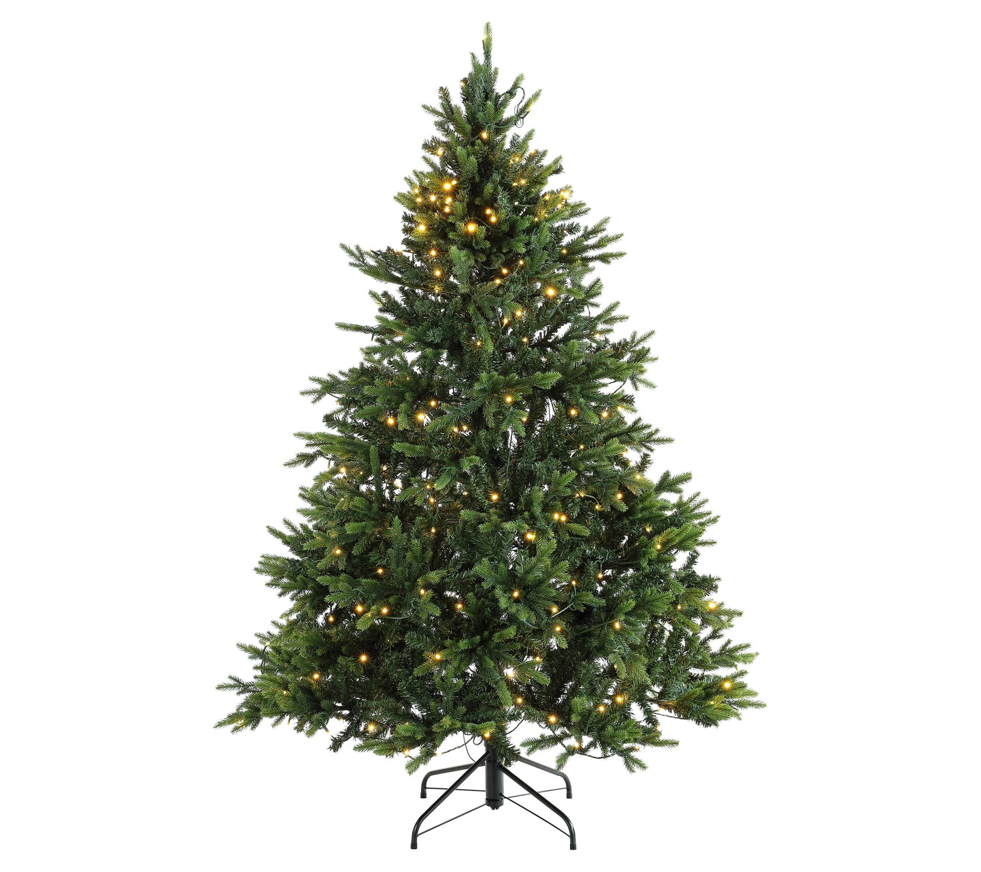Safavieh 5.5 Ft Pre-Lit Faux Fir Christmas Tree