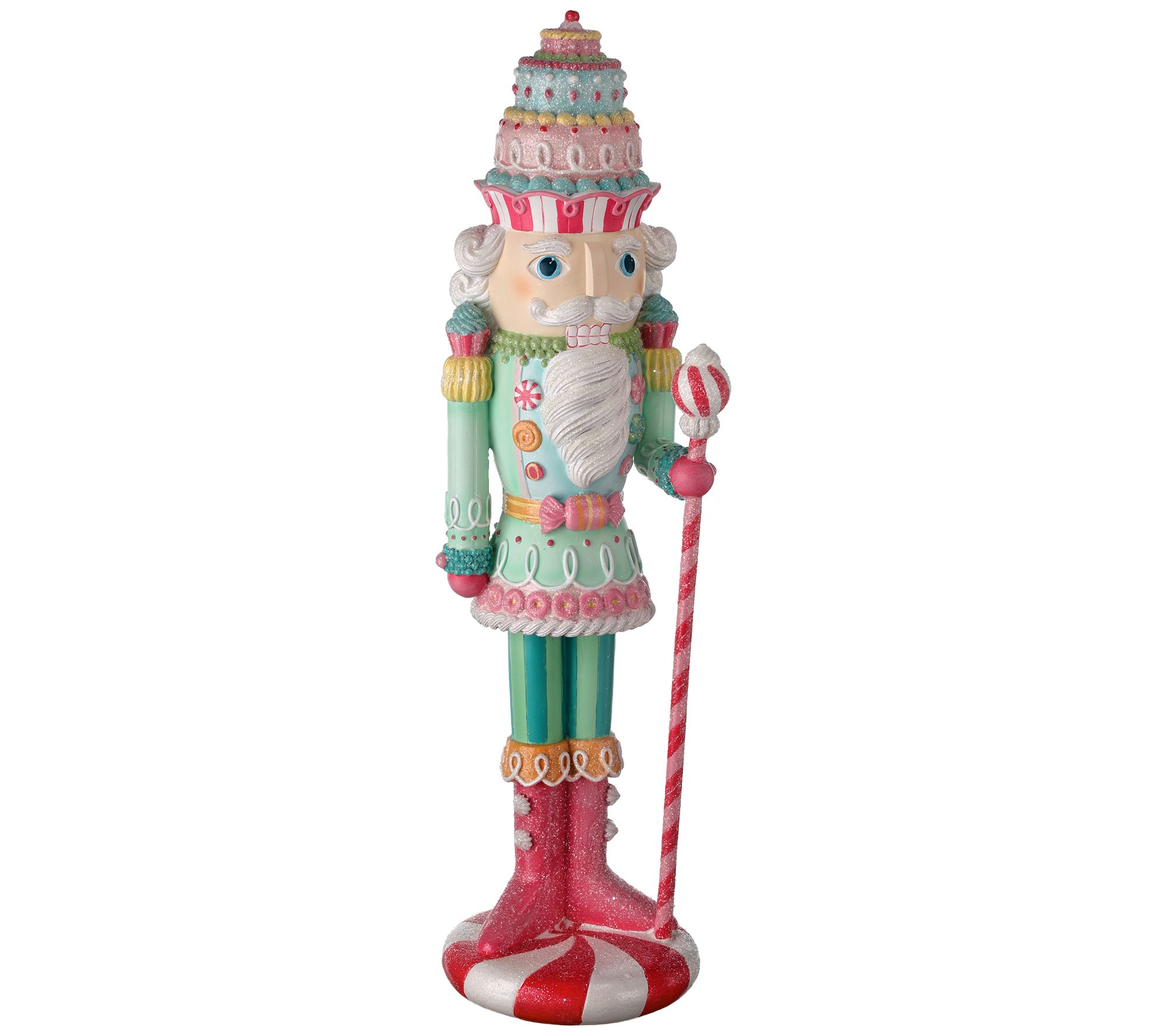 18" Candy Nutcracker w /Cakeby Valerie