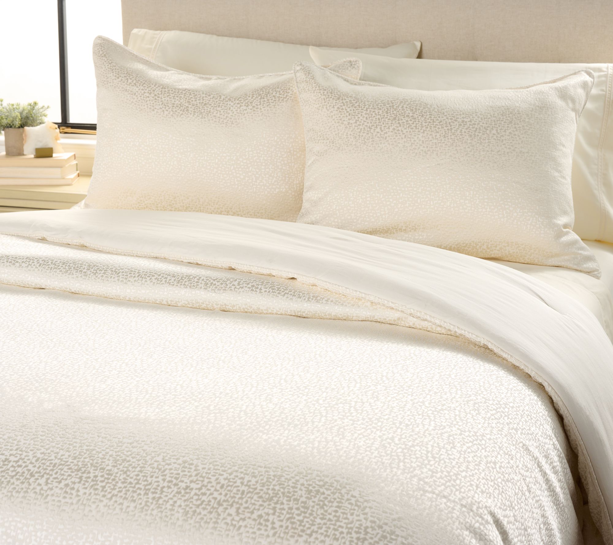 Northern Nights Signature Shiny Jacquard Queen Comforter Set