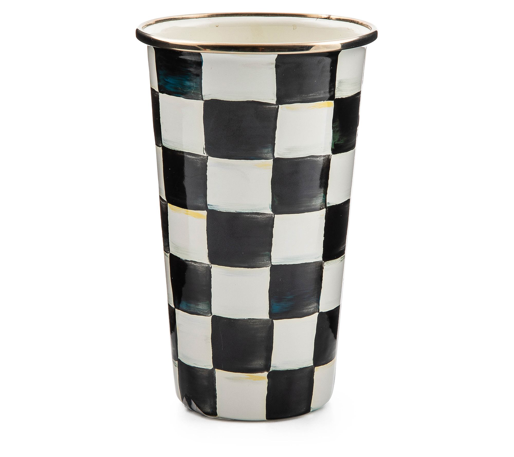 MacKenzie-Childs Courtly Check 20 Ounce Tumbler