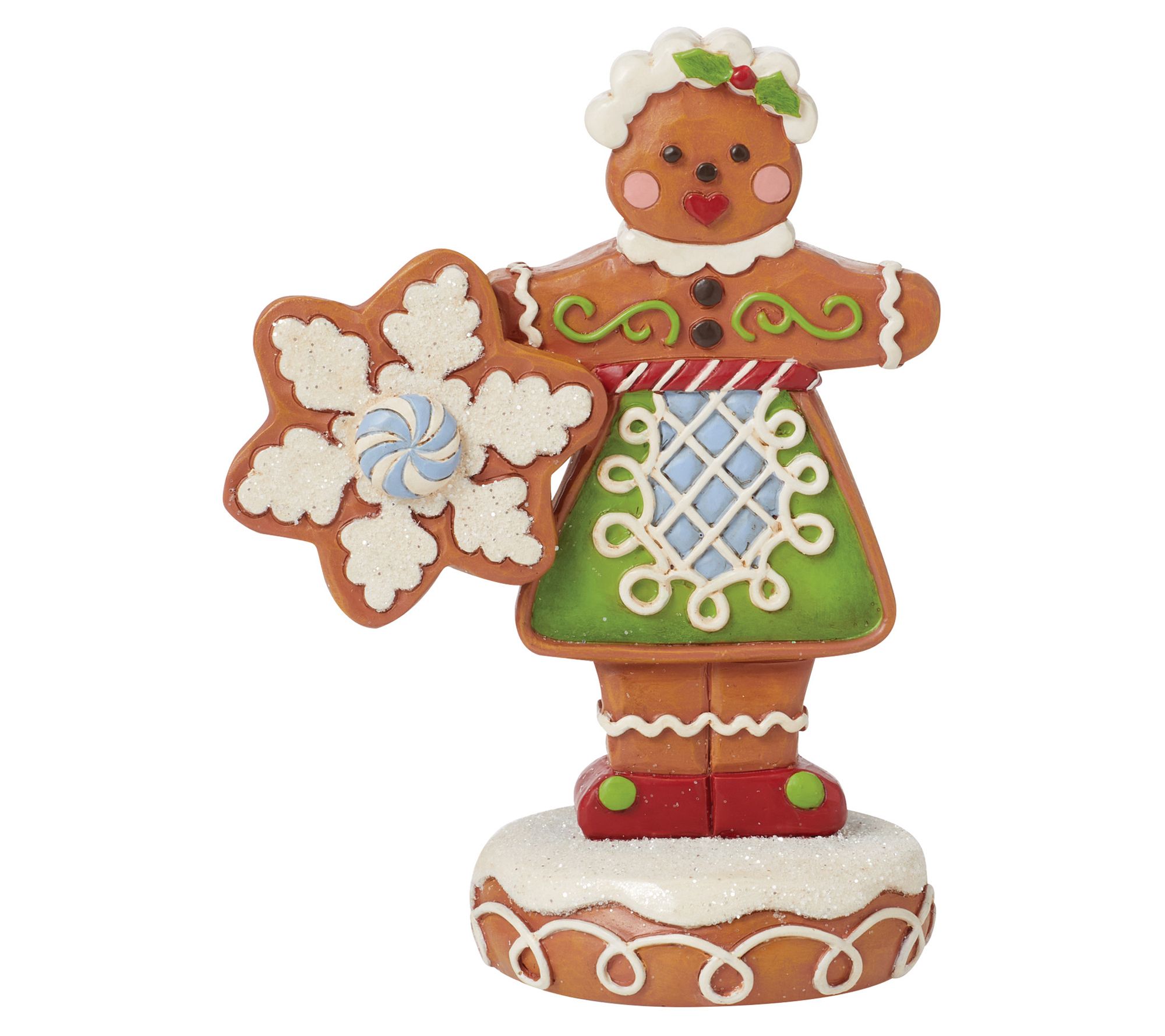 Jim Shore Gingerbread Girl Figurine
