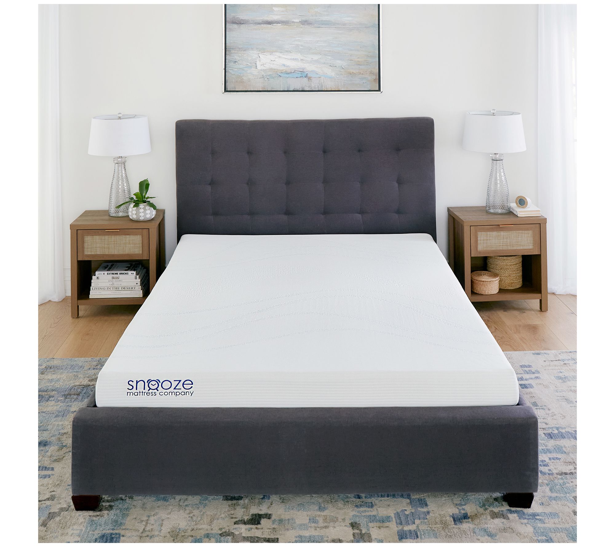 Snooze 6-Inch Dual Layer Support Mattress-in-a-Box, Twin