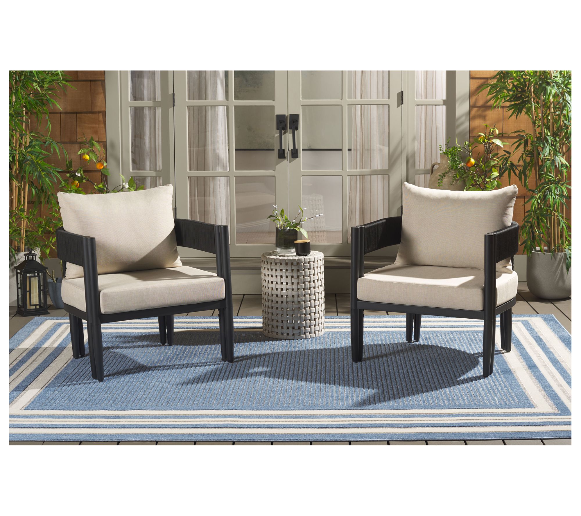 Tappeto Runner Safavieh Monaco - Polipropilene, Viola, Cm 61 X 427 (2x14 Piedi)