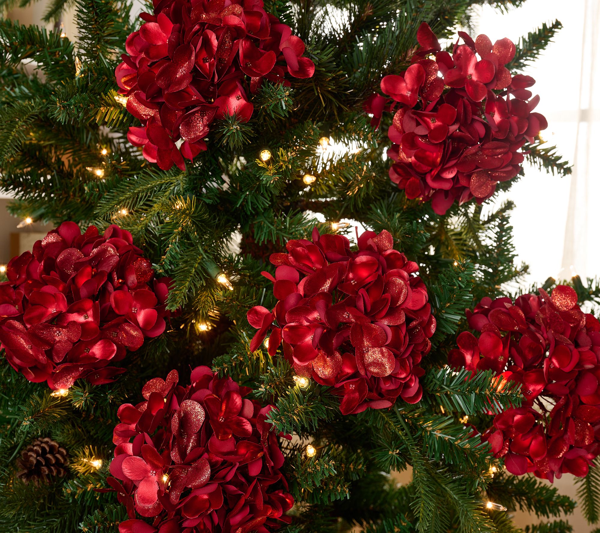 Set of 6 Hydrangea Clips by Valerie