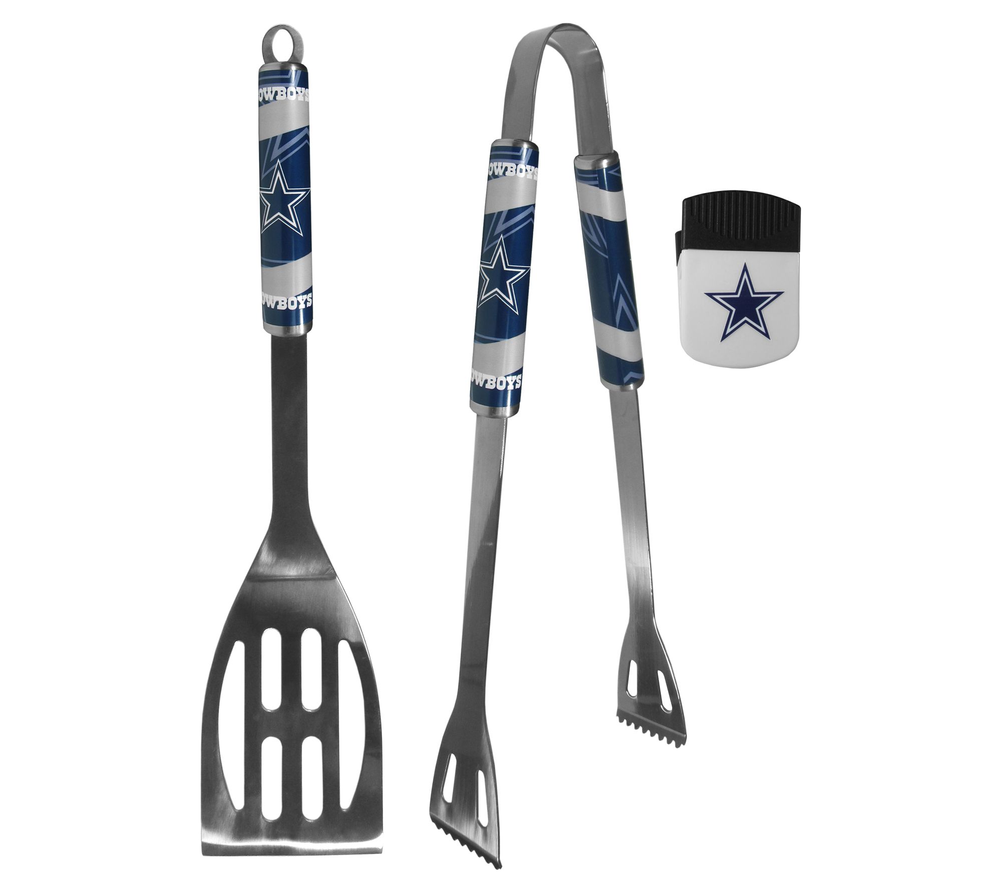 Siskiyou Sports NFL 2 pc BBQ Set & Chip Clip