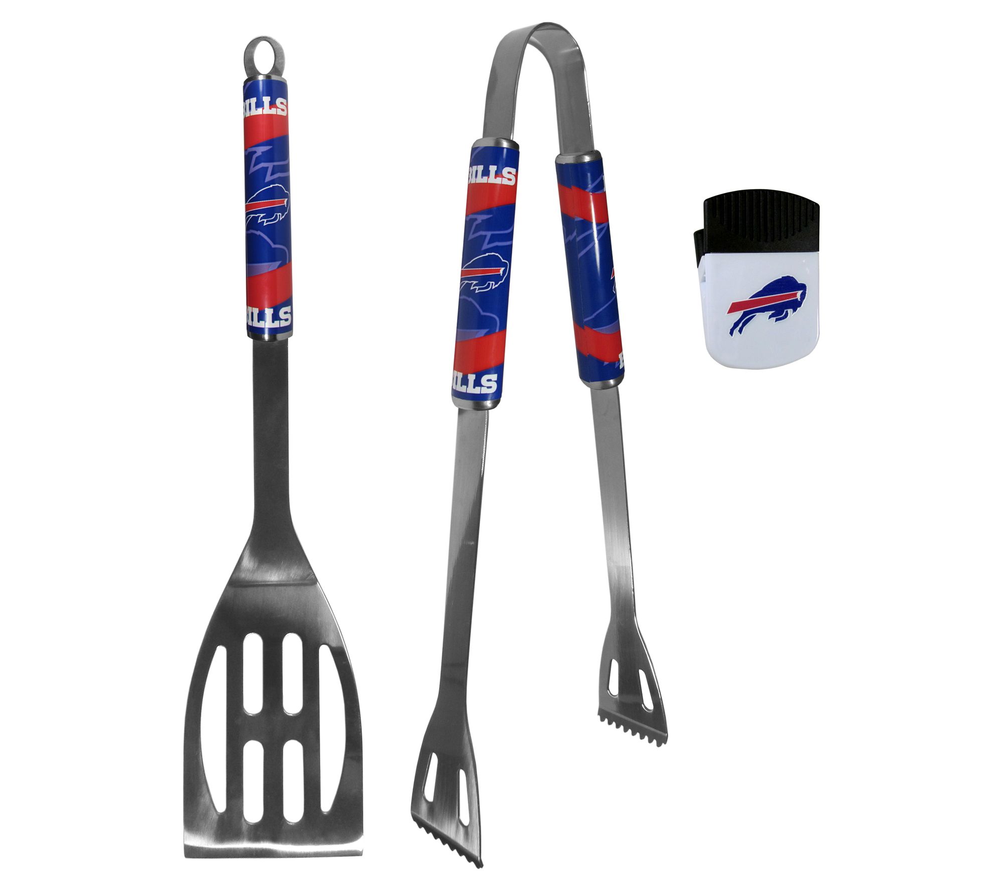 Siskiyou Sports NFL 2 pc BBQ Set & Chip Clip