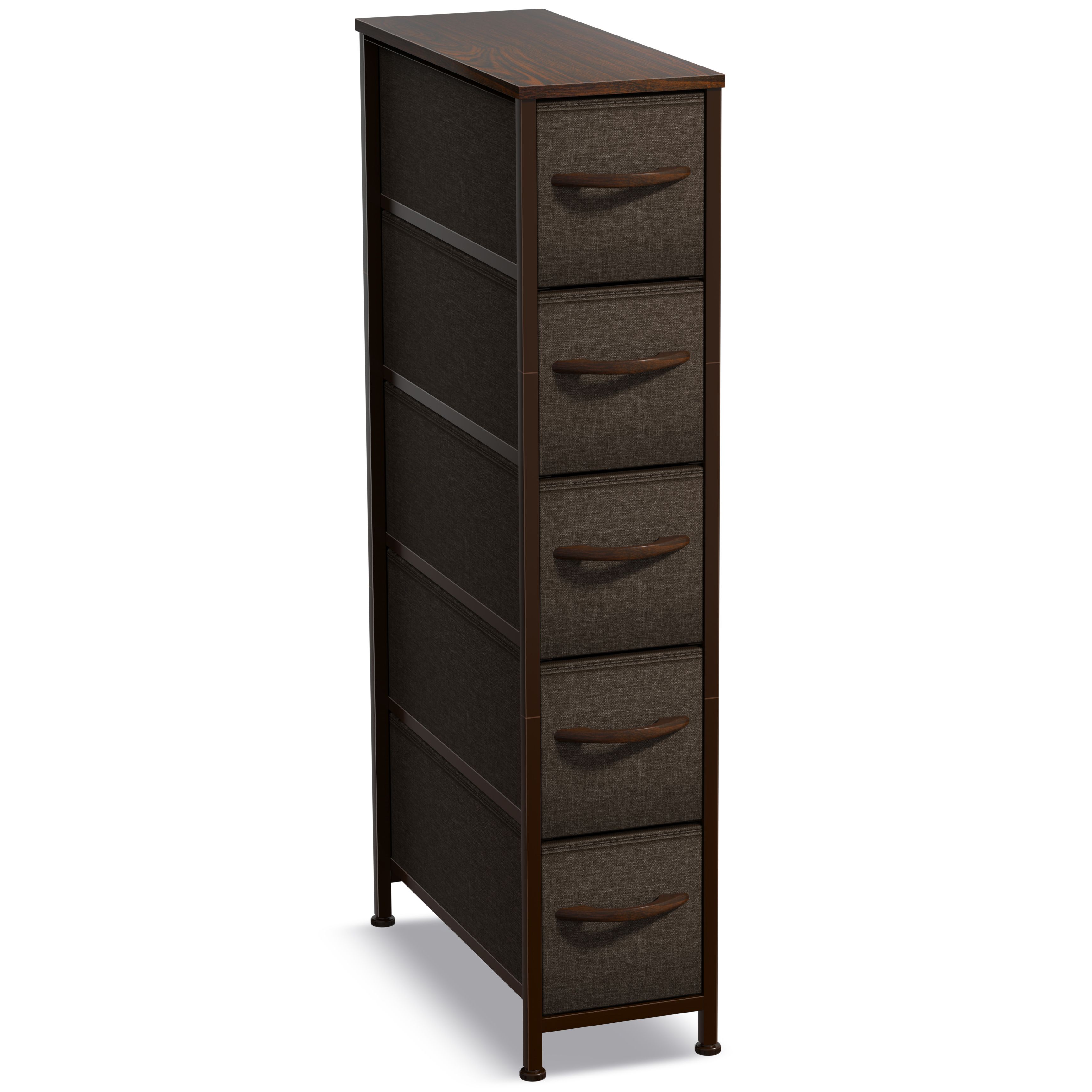 Sorbus 5-Drawers Narrow Dresser, Vertical Slim Storage Chest