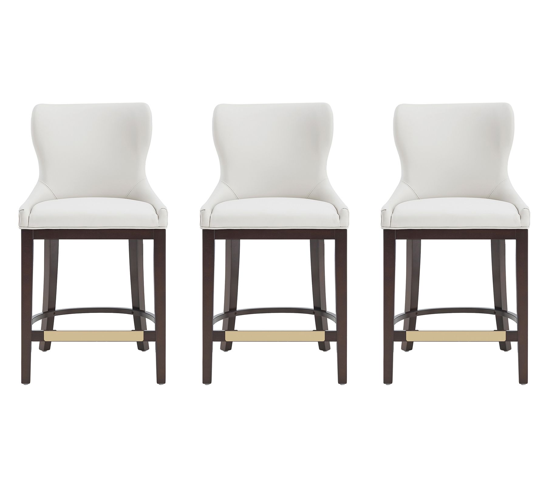 Manhattan Comfort Blair Counter Stool - Set of3