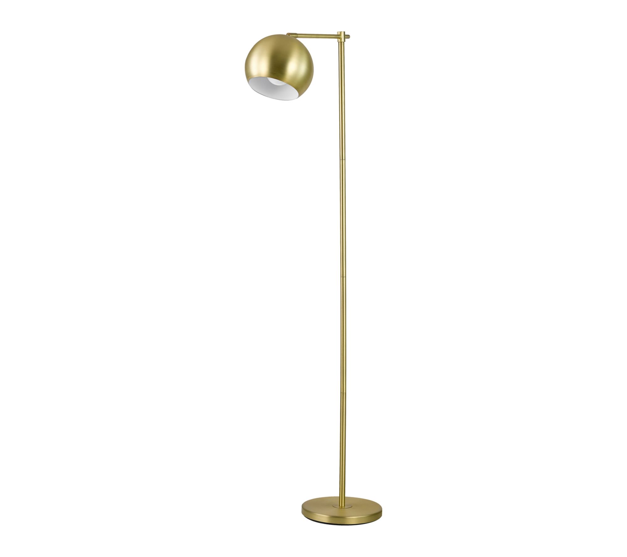 Globe Electric 60" Gold Finish Floor Lamp