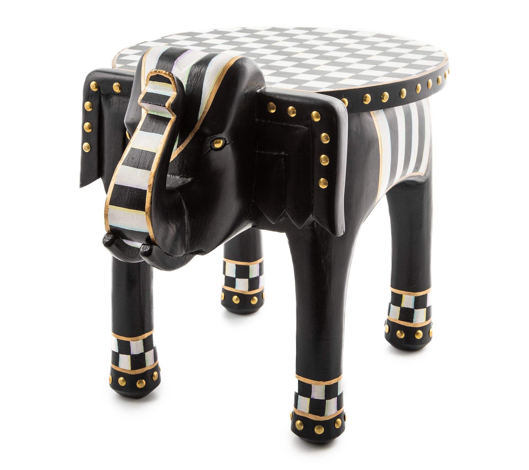 MacKenzie-Childs Elephant Accent Table