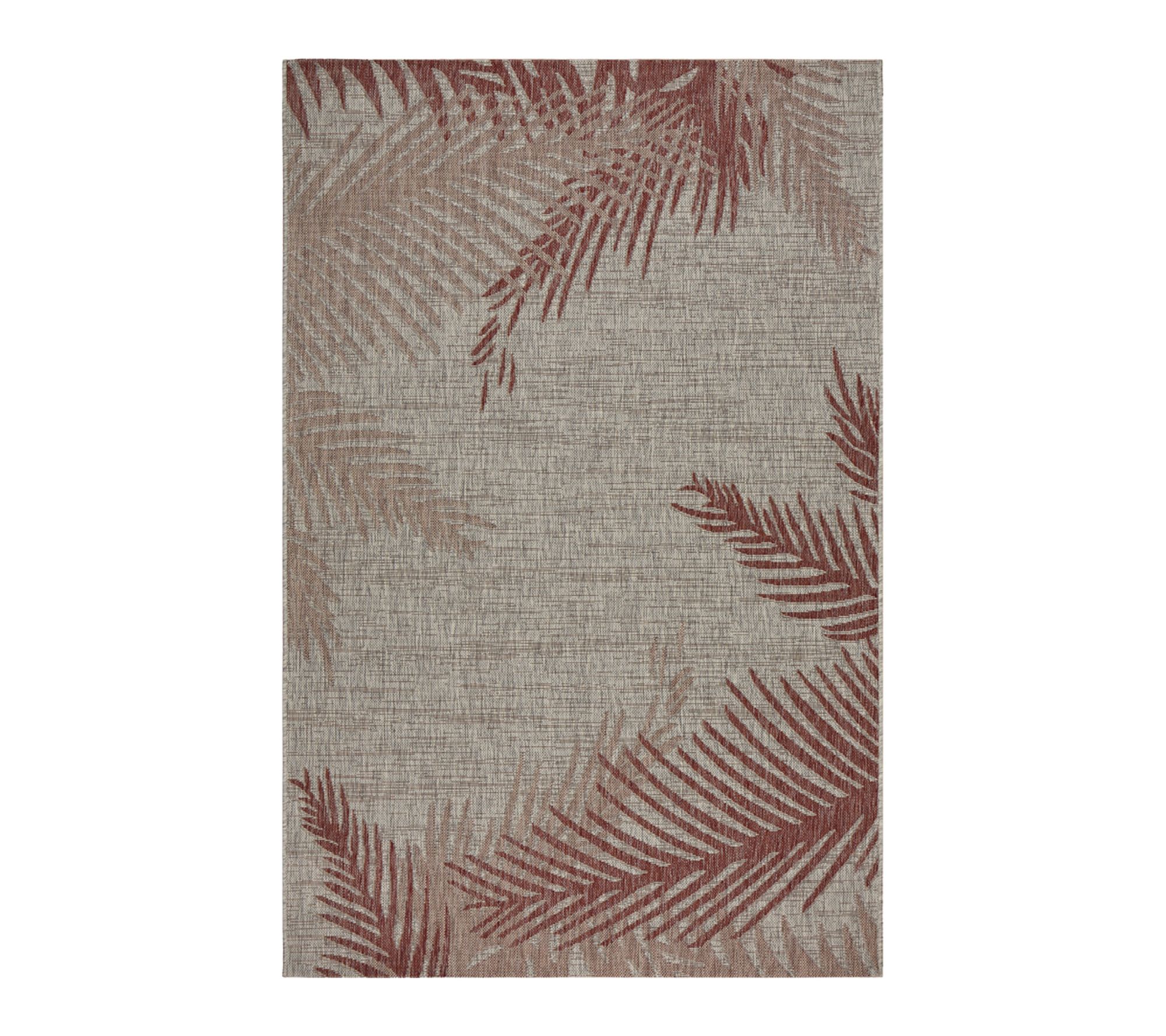 Ox Bay Fronds Tropical Polypropylene Outdoor Area Rug, 5' x 7'