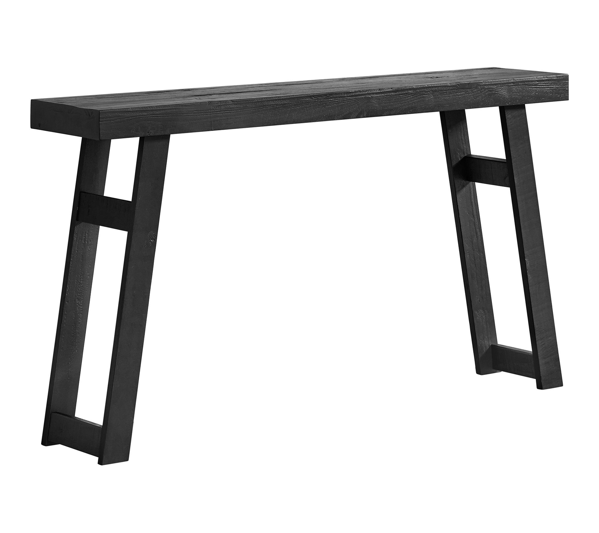 Alaterre Furniture Lawas Solid Wood 56" ConsoleEntryway Table