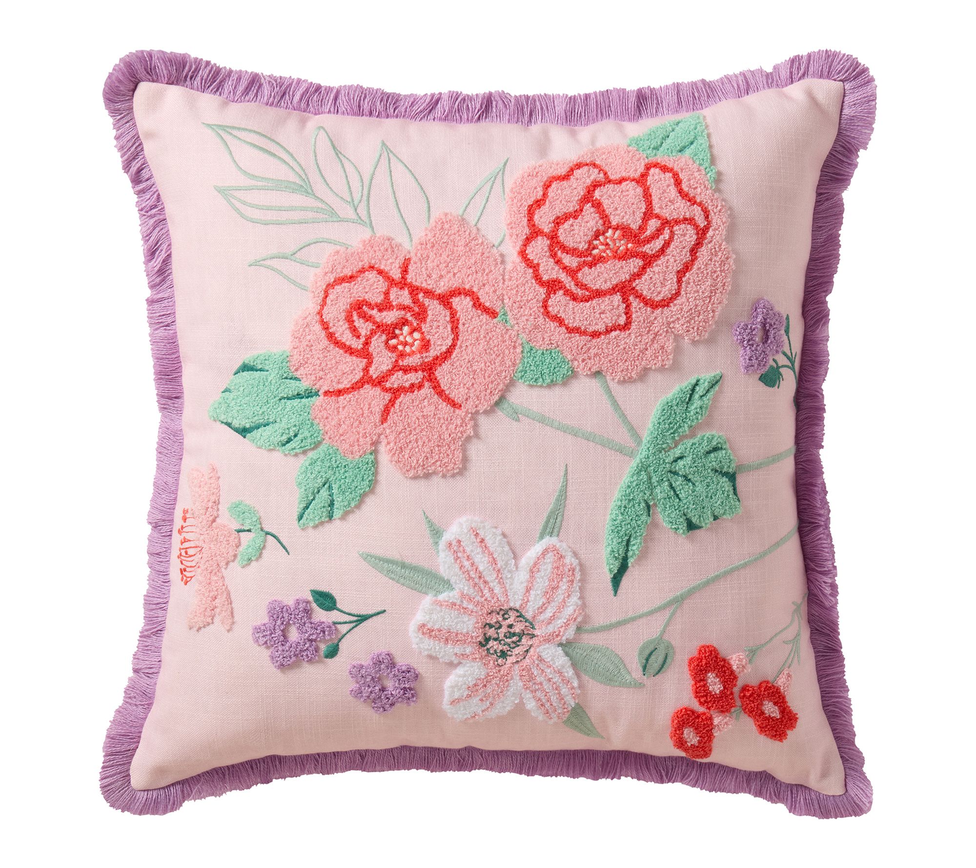 Hallmark 18" x 18" Bloom for Mom Cotton Decorative Pillow