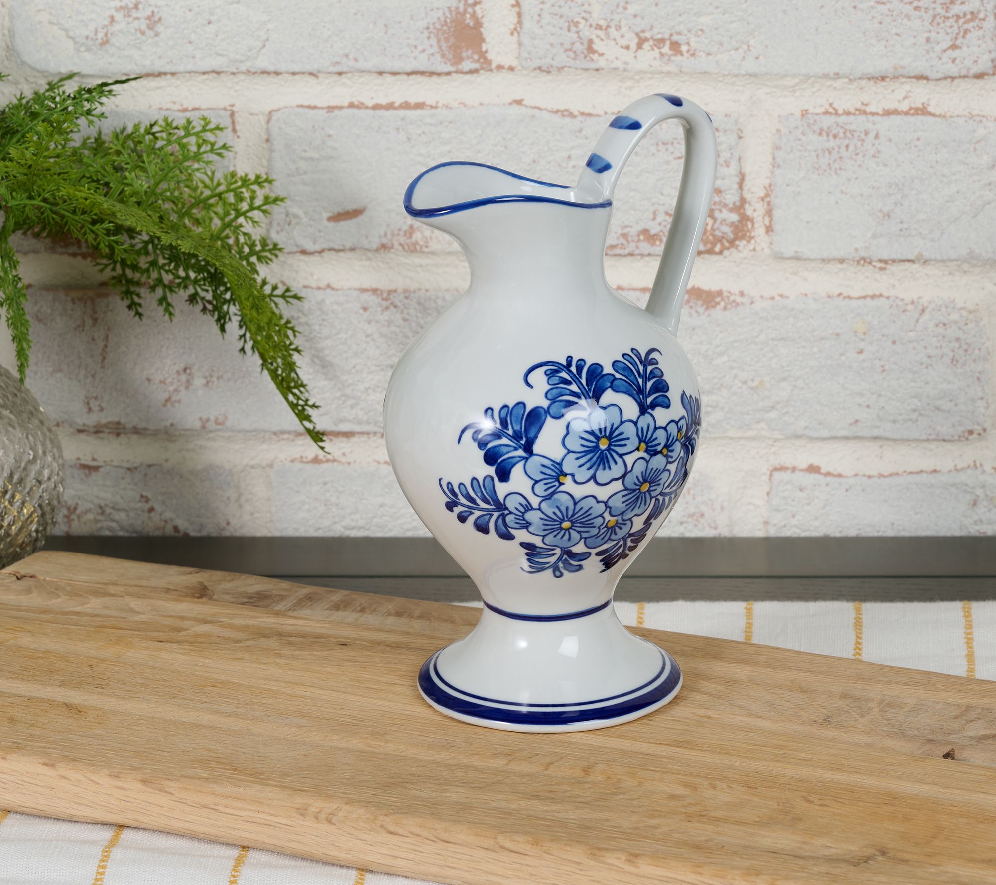 "As Is" Hotel du Cobb by Dennis Basso Porcelain Water Pitcher