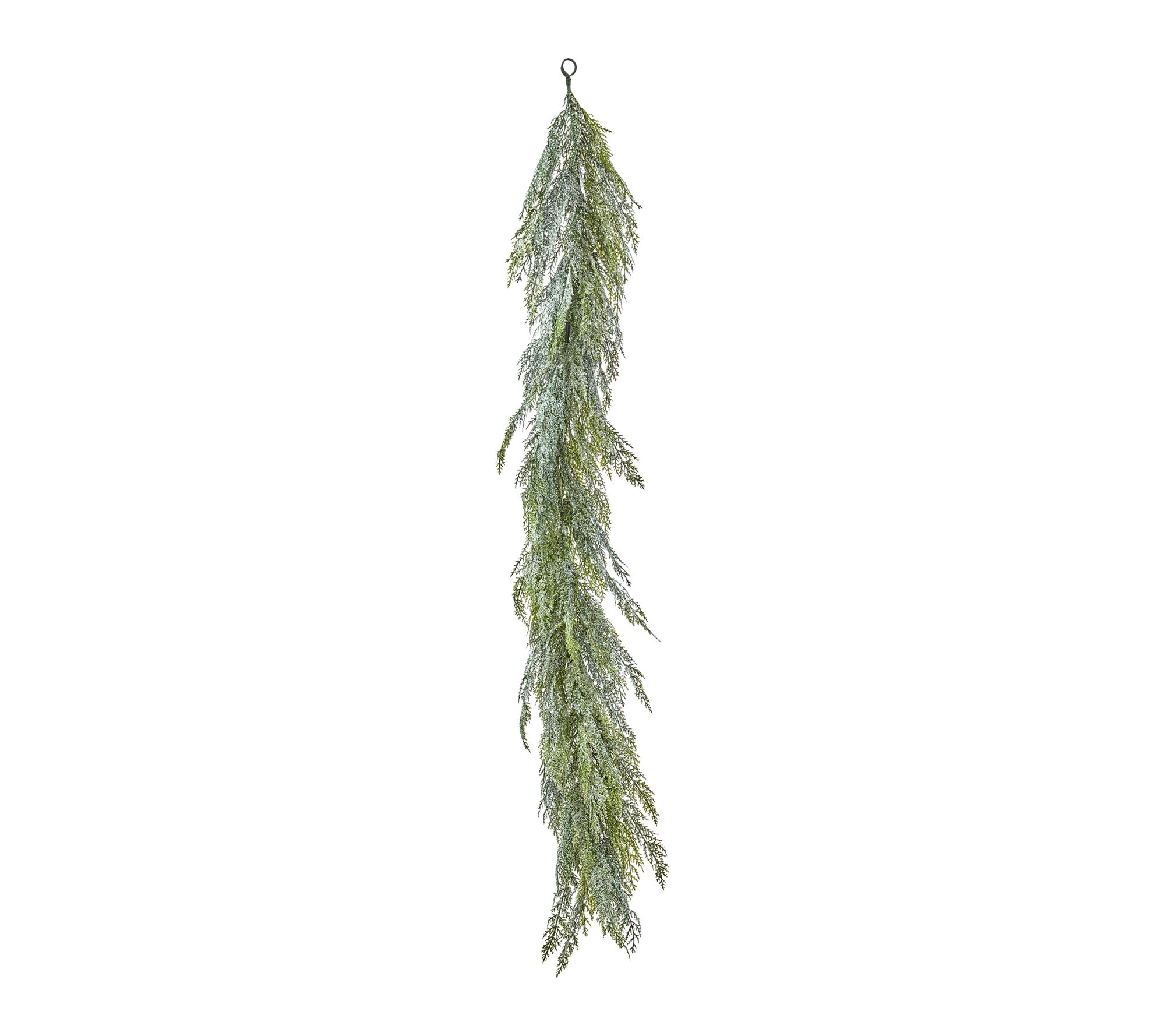 60" Iced Cedar Garland by Valerie