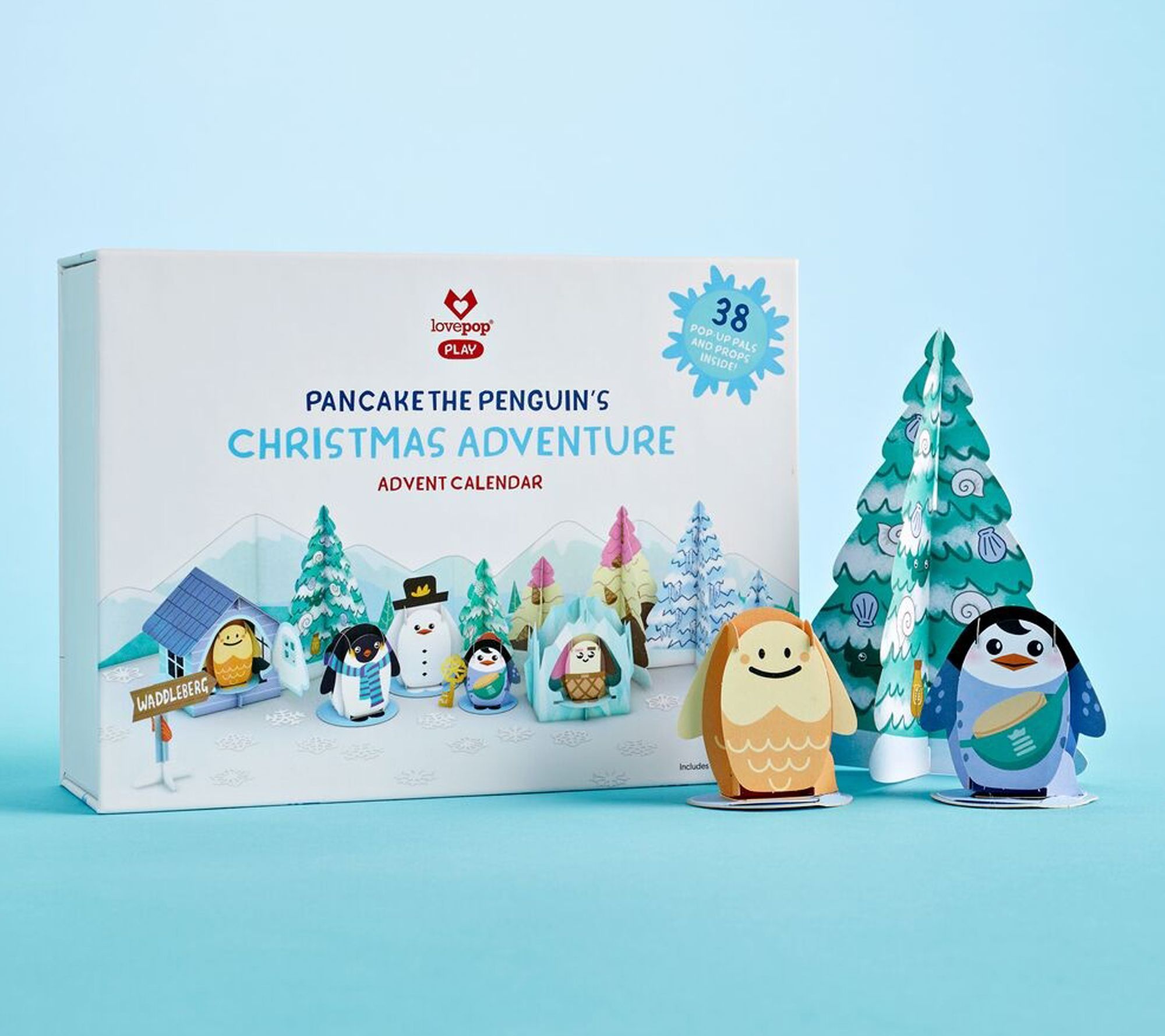  Lovepop Pancake the Penguin Christmas Adventure Advent Popup