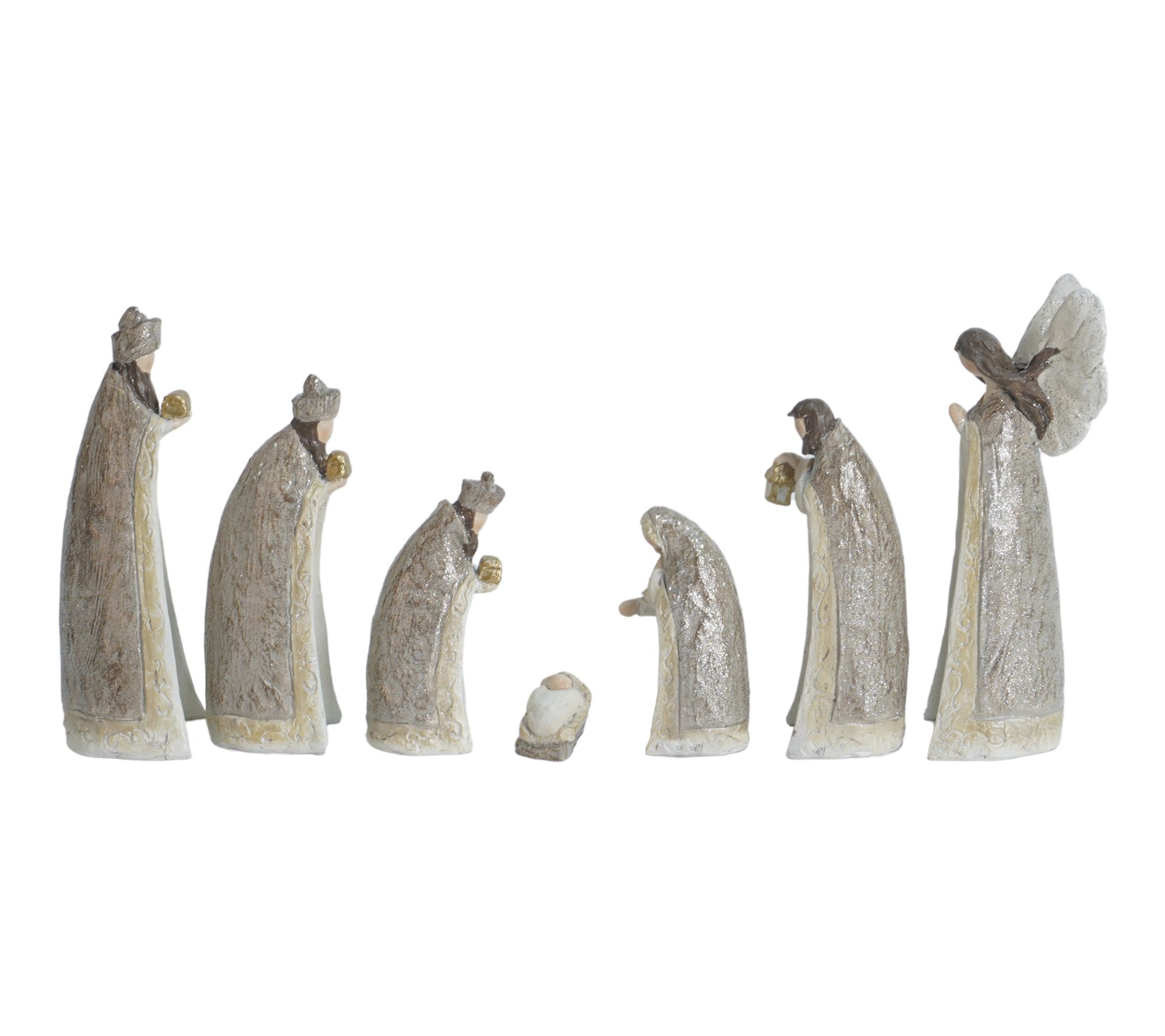 Melrose Nesting Mini Nativity Figures (Set of 7)