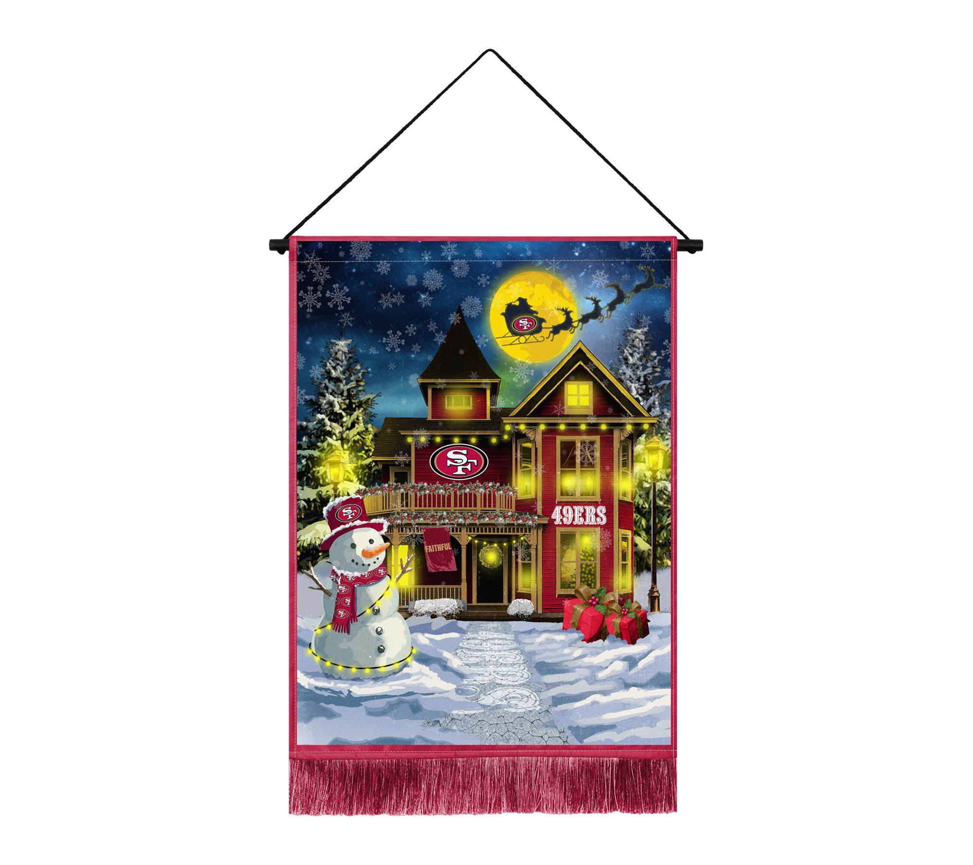Sporticulture NFL Christmas Tapestry
