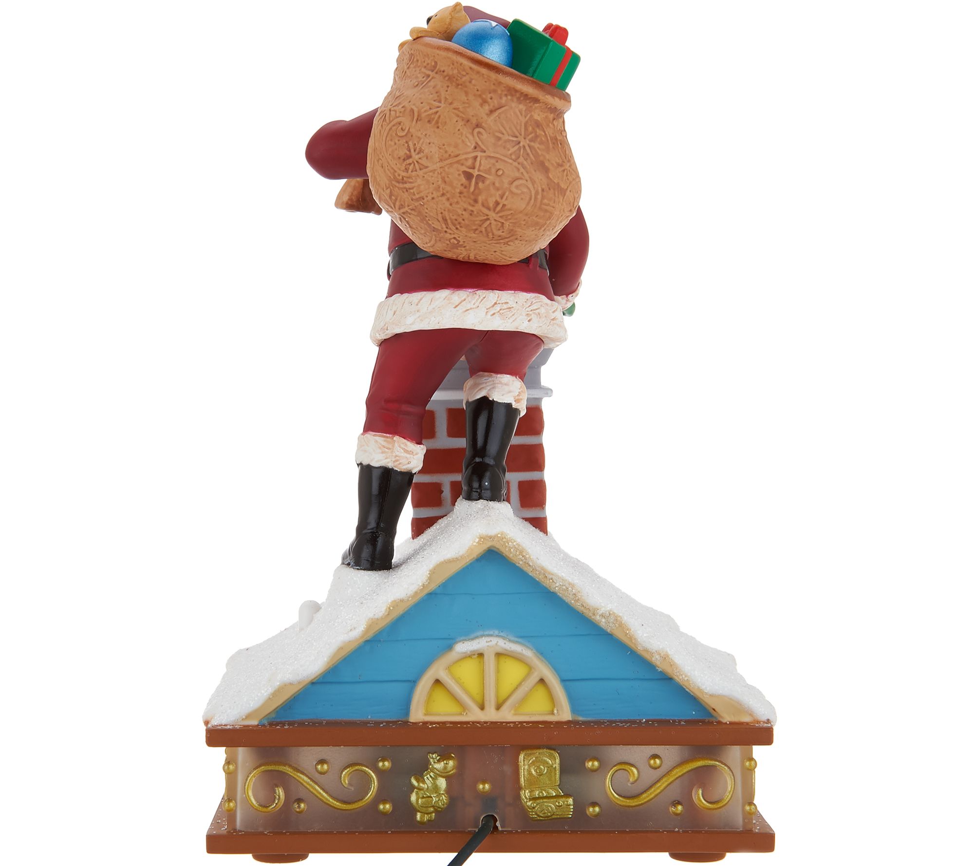 Hallmark Keepsake "Up On The Housetop"Magic Cord Ornament