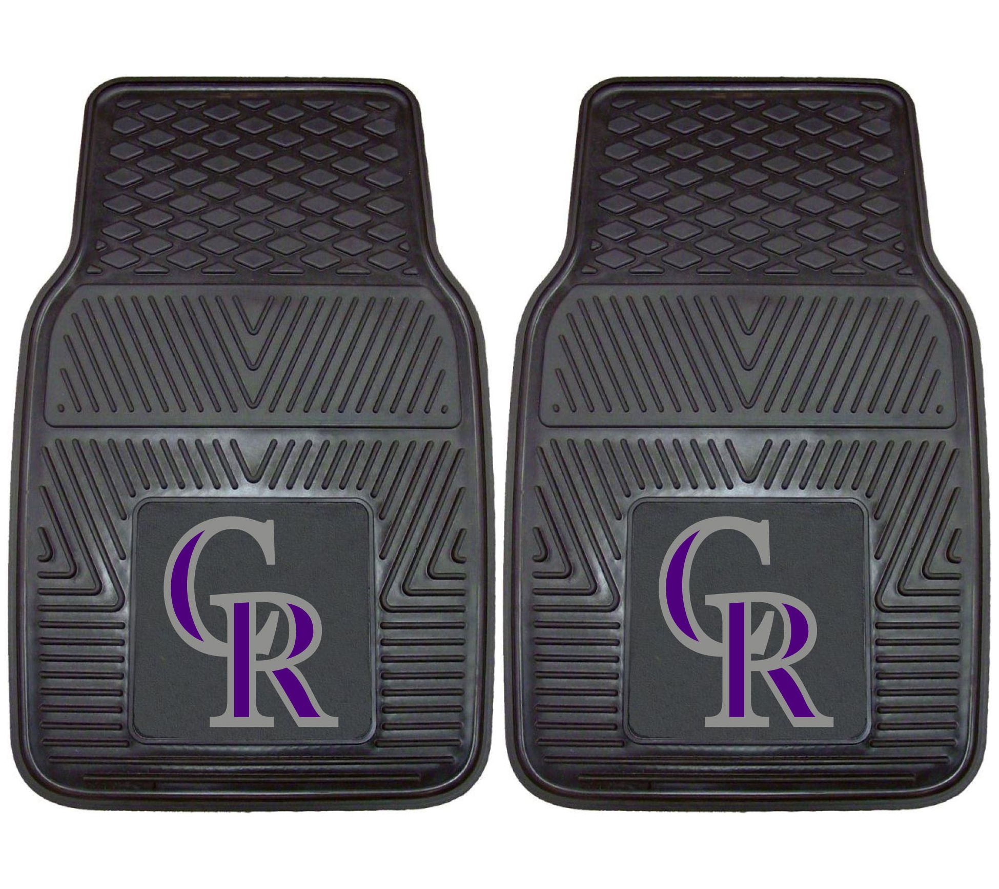 Colorado Rockies Heavy Duty Car Mat - Set of 2