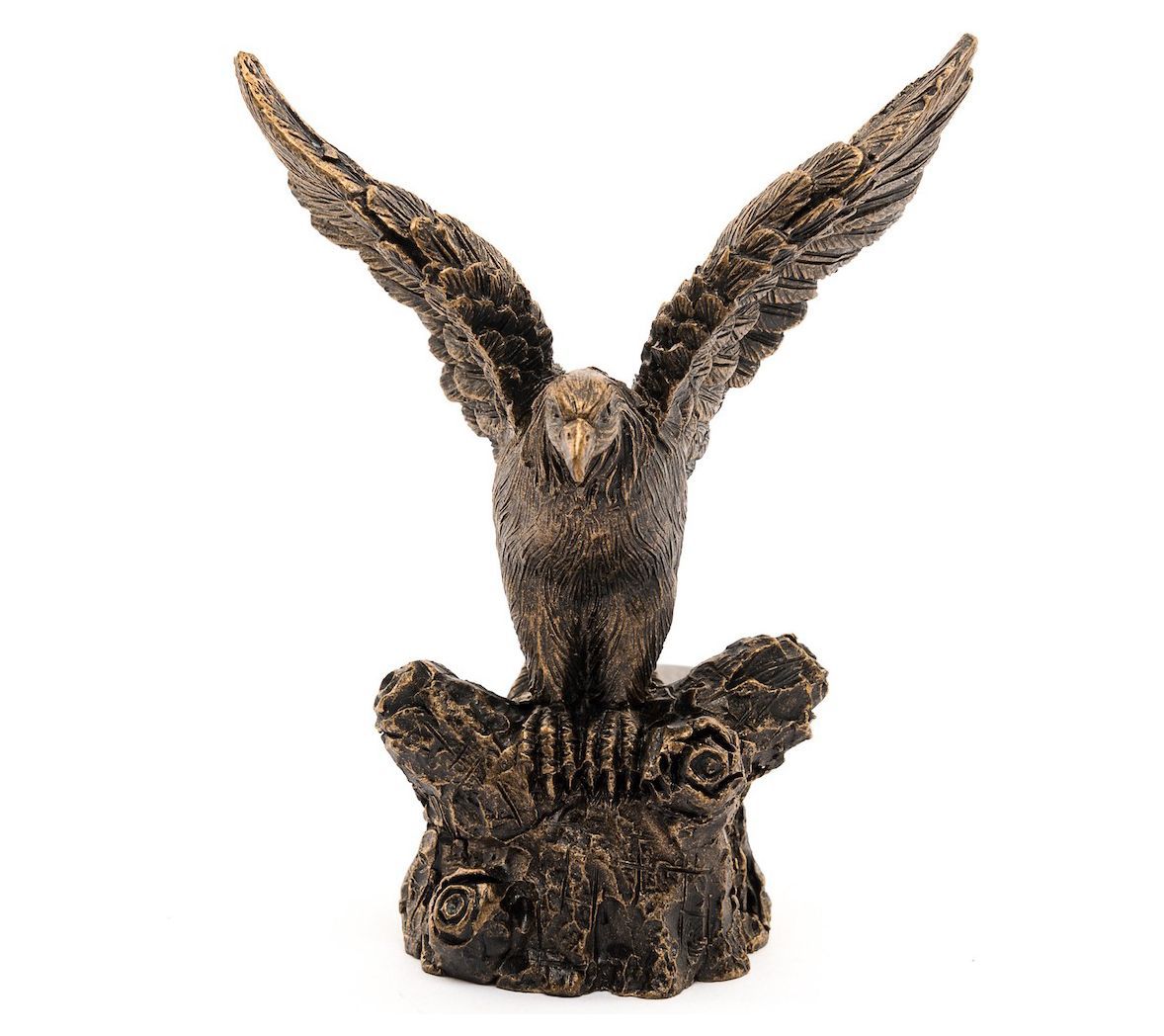 Potty Feet Antique Bronze American Bald Eagle ( Set of 3)