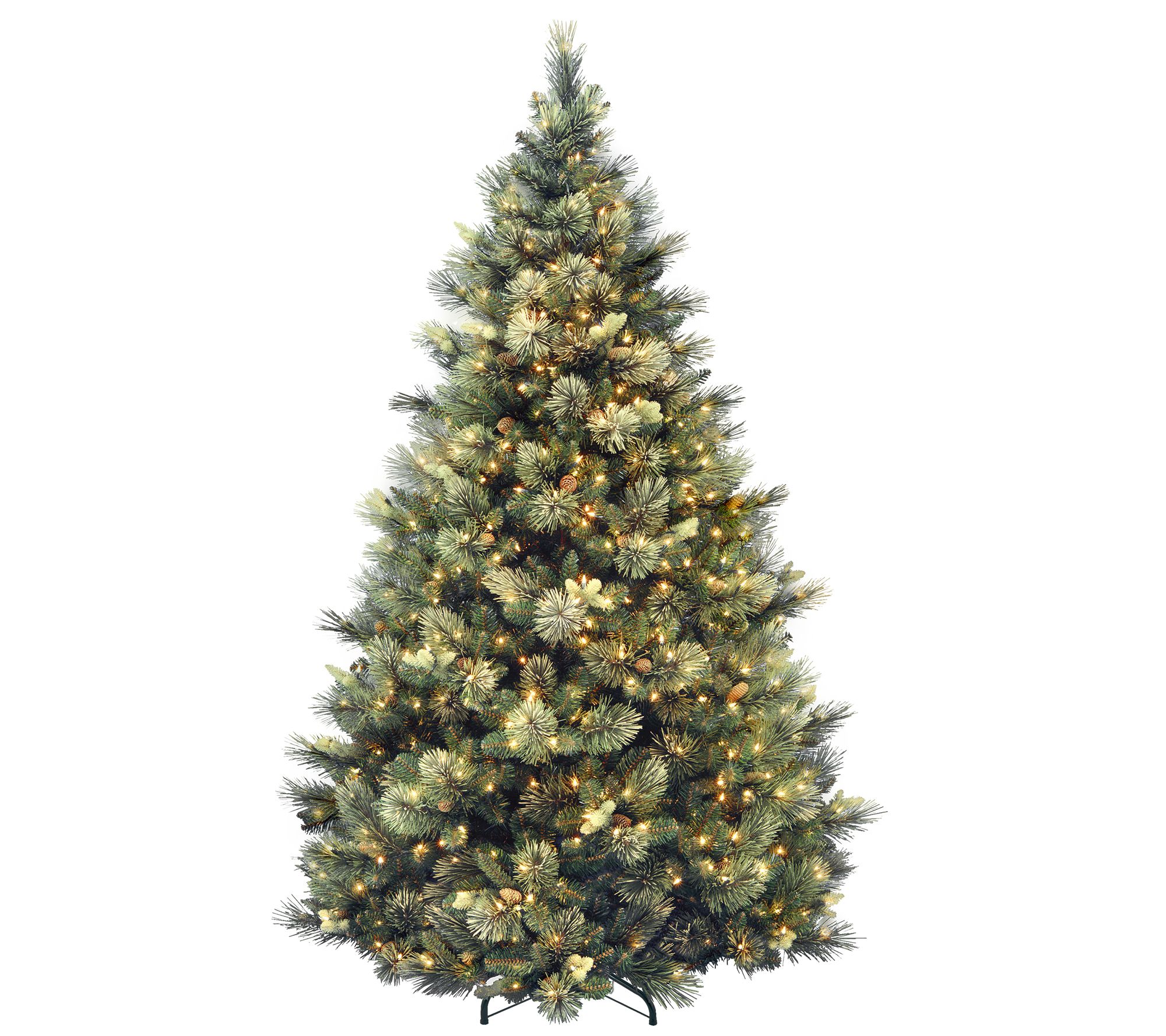 National Tree 7.5 ft. Carolina Pine Tree with Clear Lights