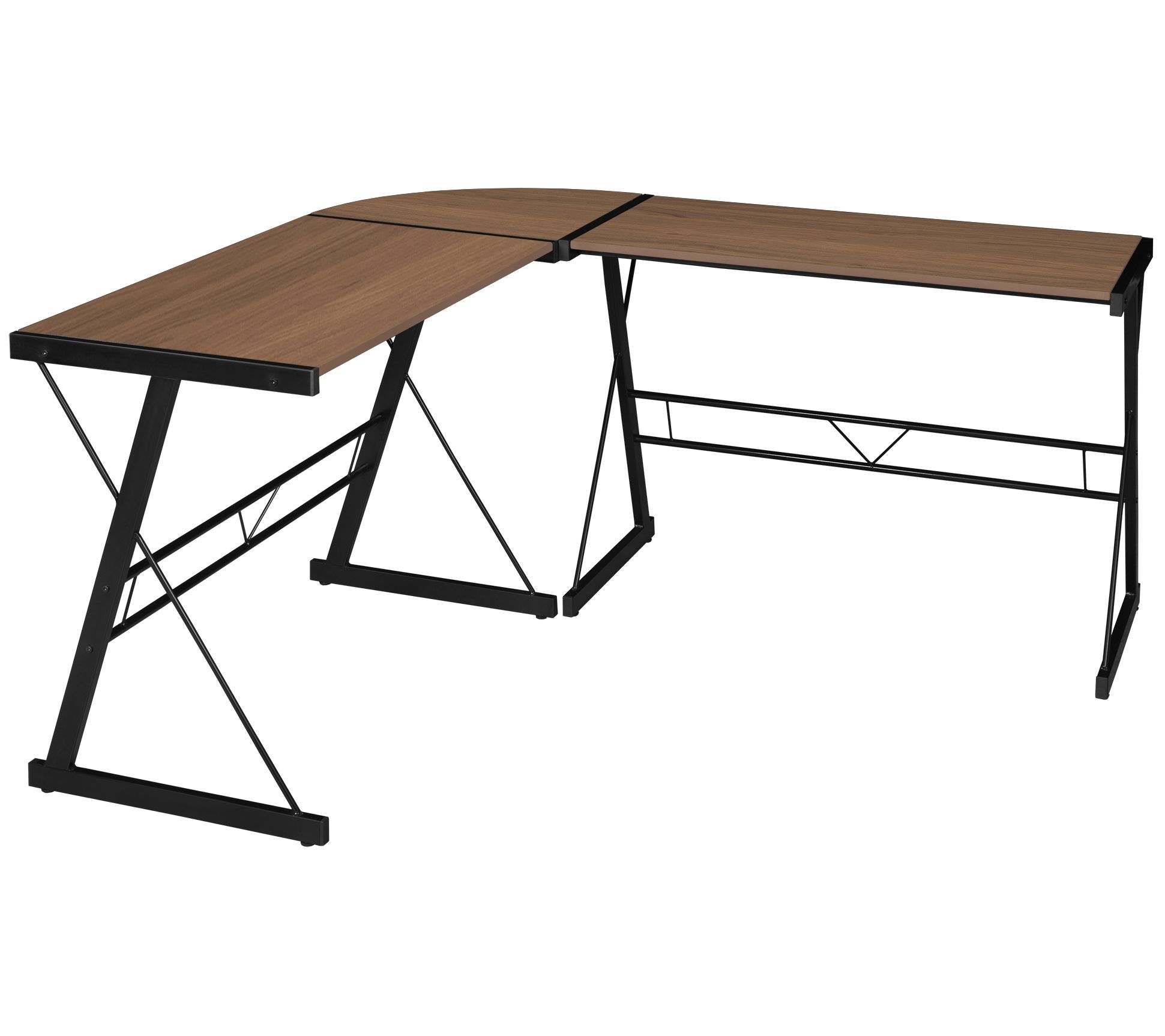 Niche Soho L-Desk - Urban Walnut