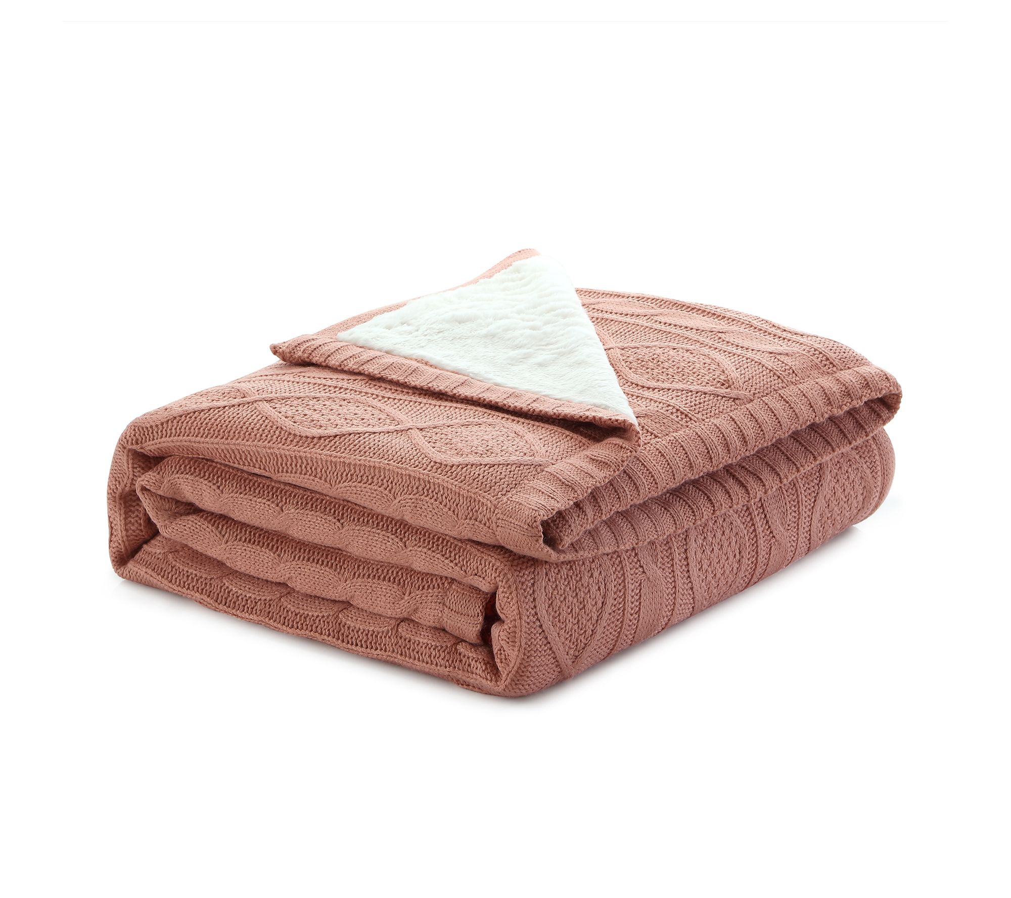 Cozy Tyme Kaipo Throw Light Grey Polyester - QVC.com