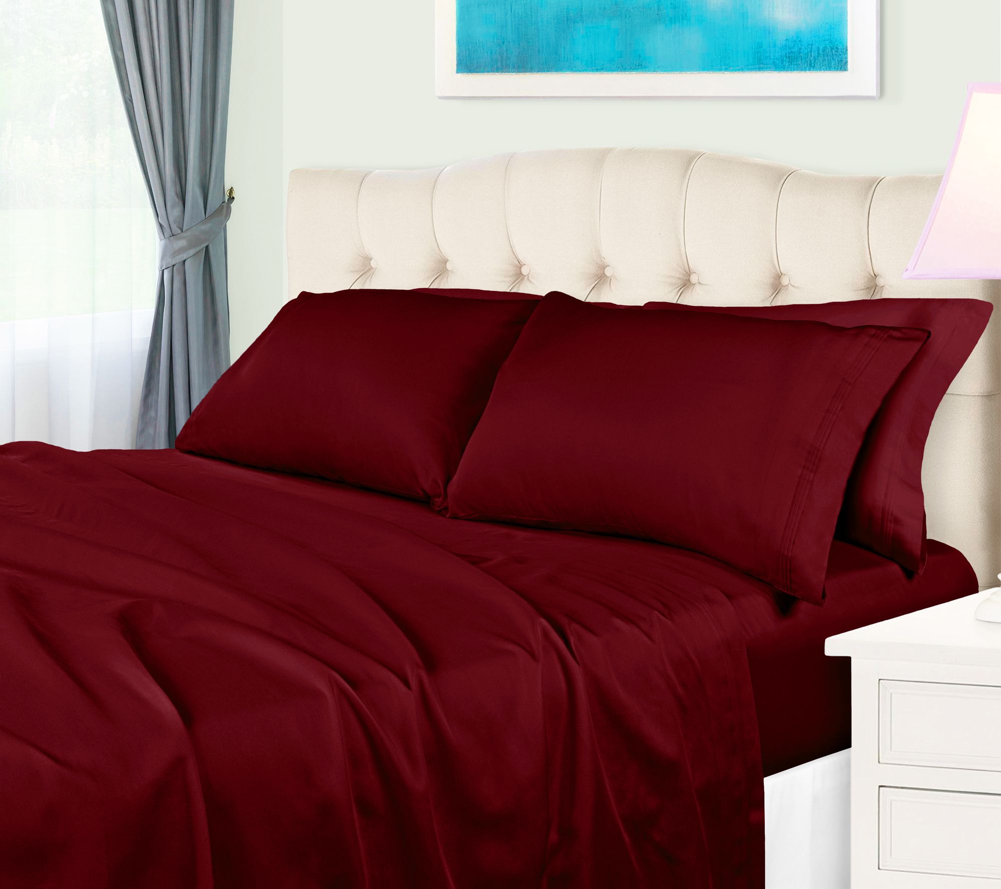 Superior 650TC Egyptian Cotton Deep Pocket Sheets Set, King
