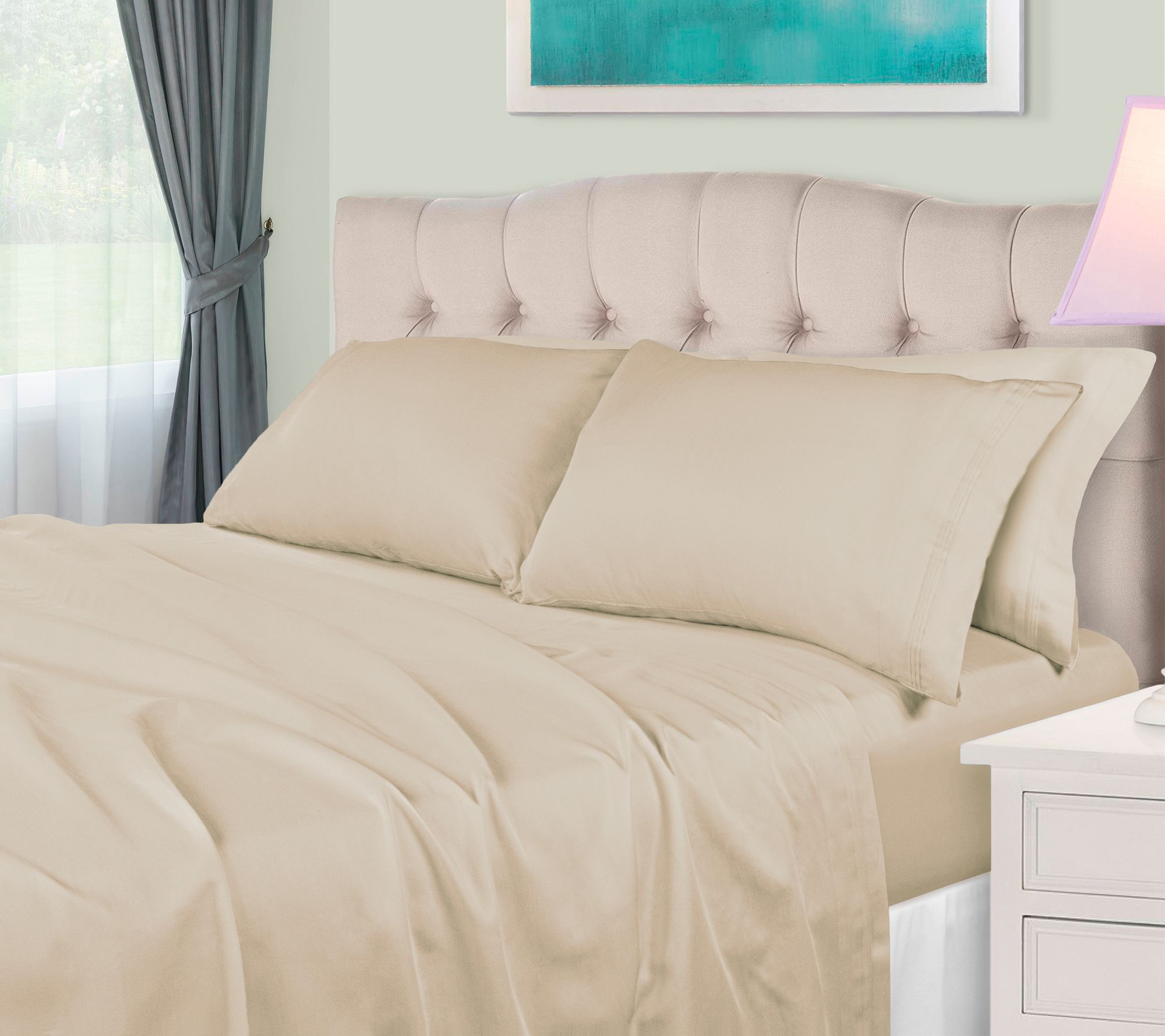 Superior 650TC Egyptian Cotton Deep Pocket Sheets Set, King