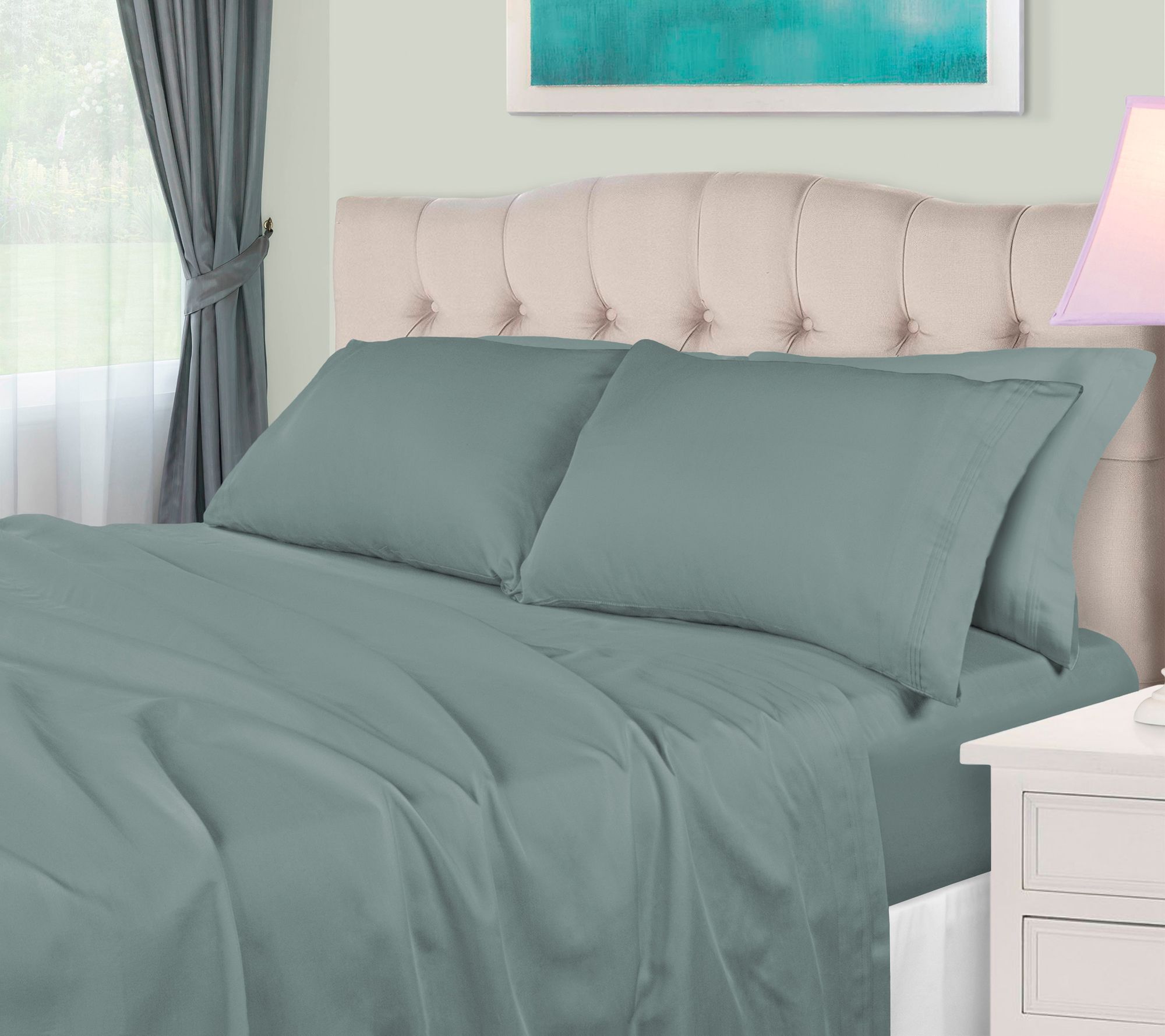 Superior 650TC Egyptian Cotton Deep Pocket Shee ts Set, King