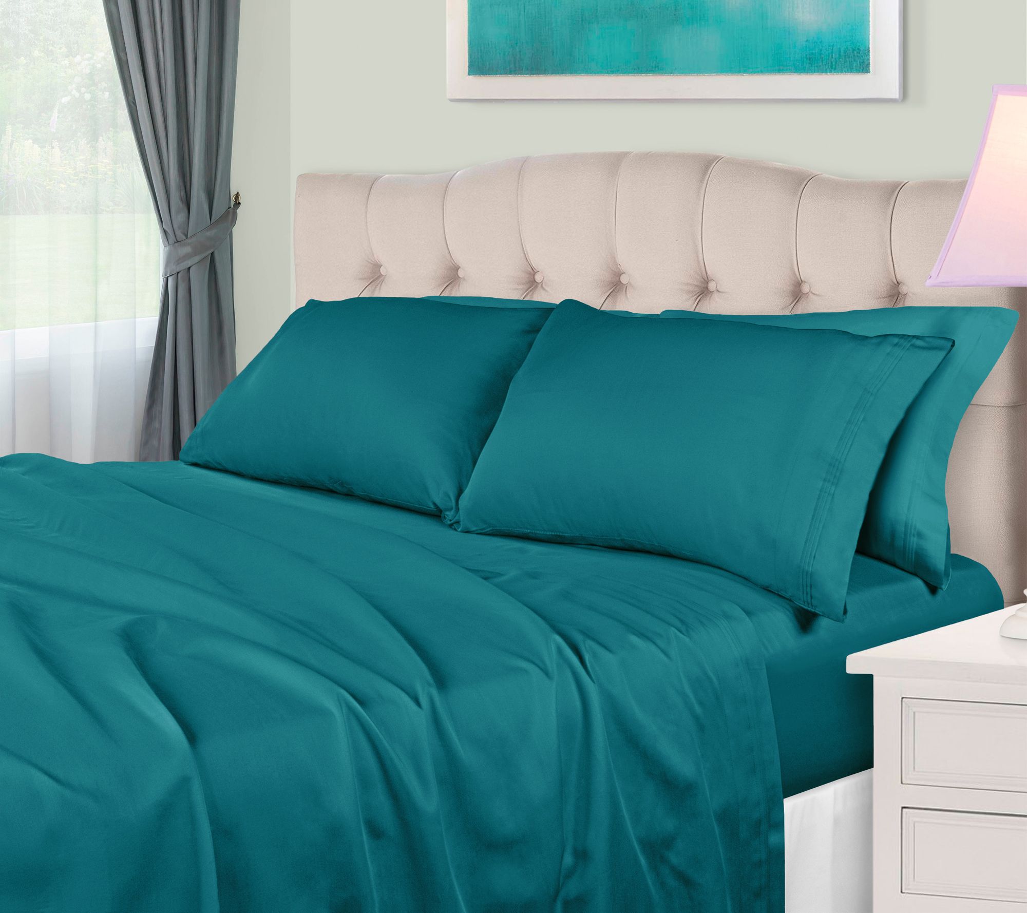 Superior 650TC Egyptian Cotton Deep Pocket Sheets Set, King