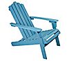 Northlight 36" Classic Folding Wooden Adirondack Chair, 1 of 5