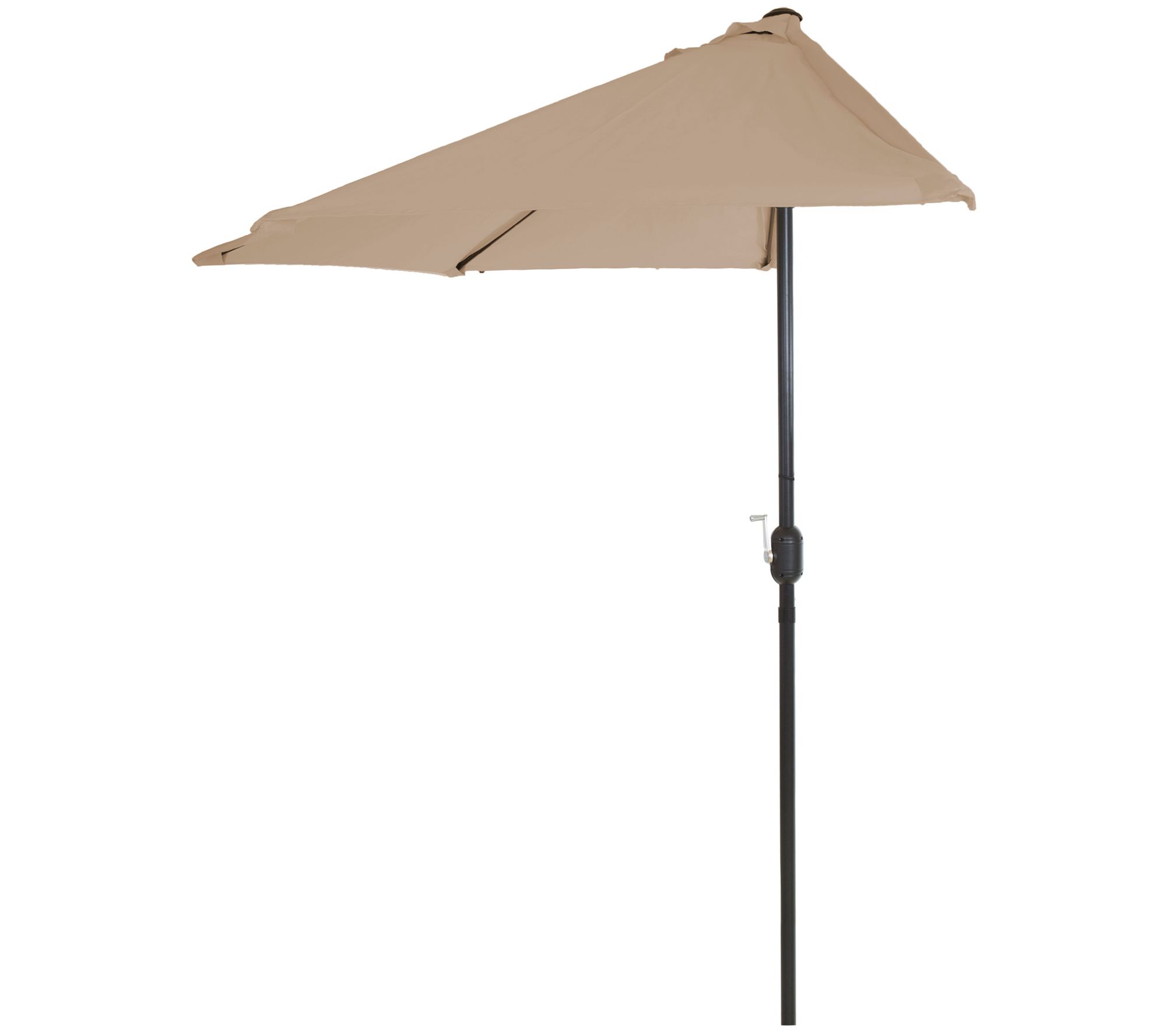 Pure Garden Half Round Patio Umbrella