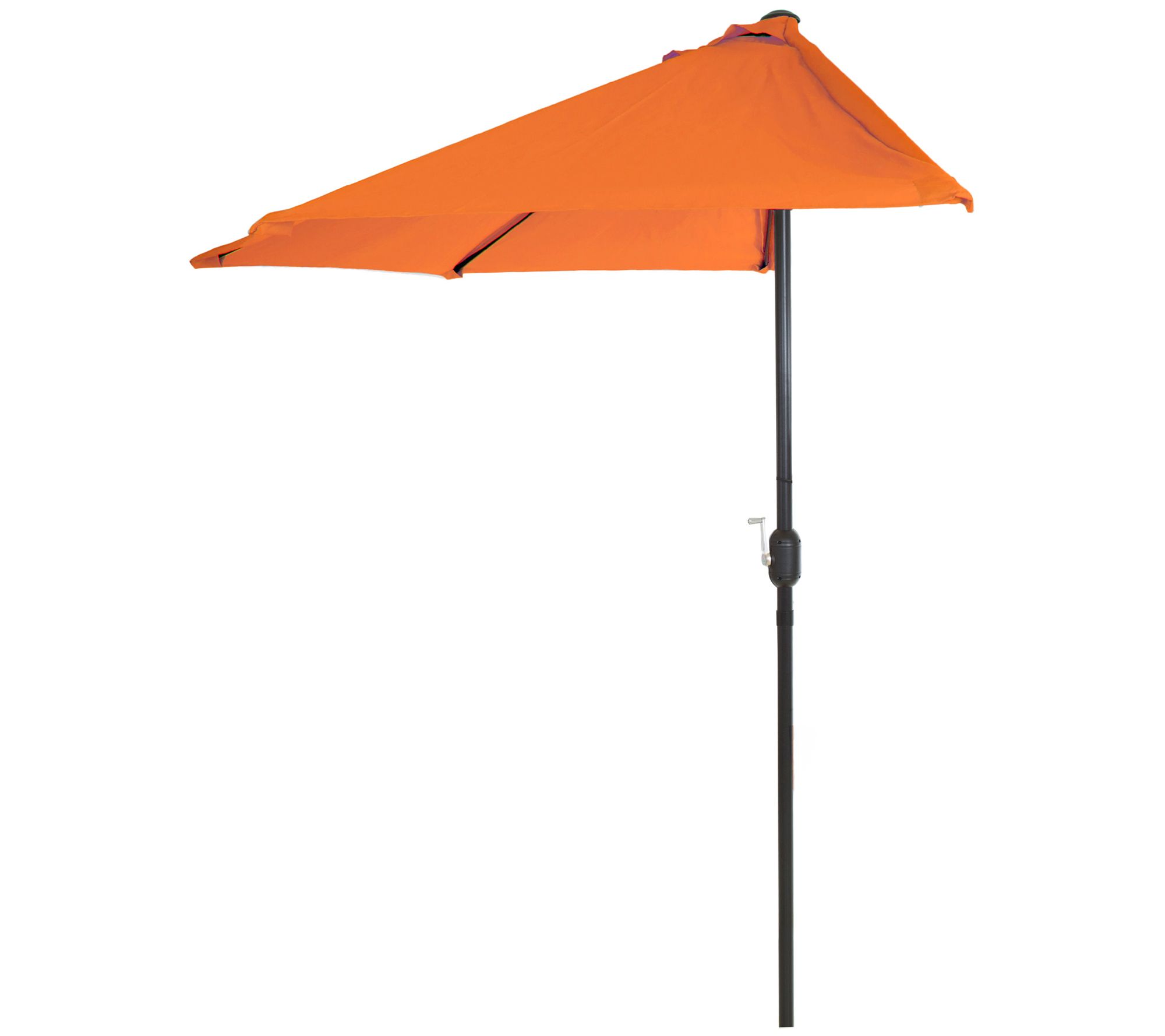 Pure Garden Half Round Patio Umbrella